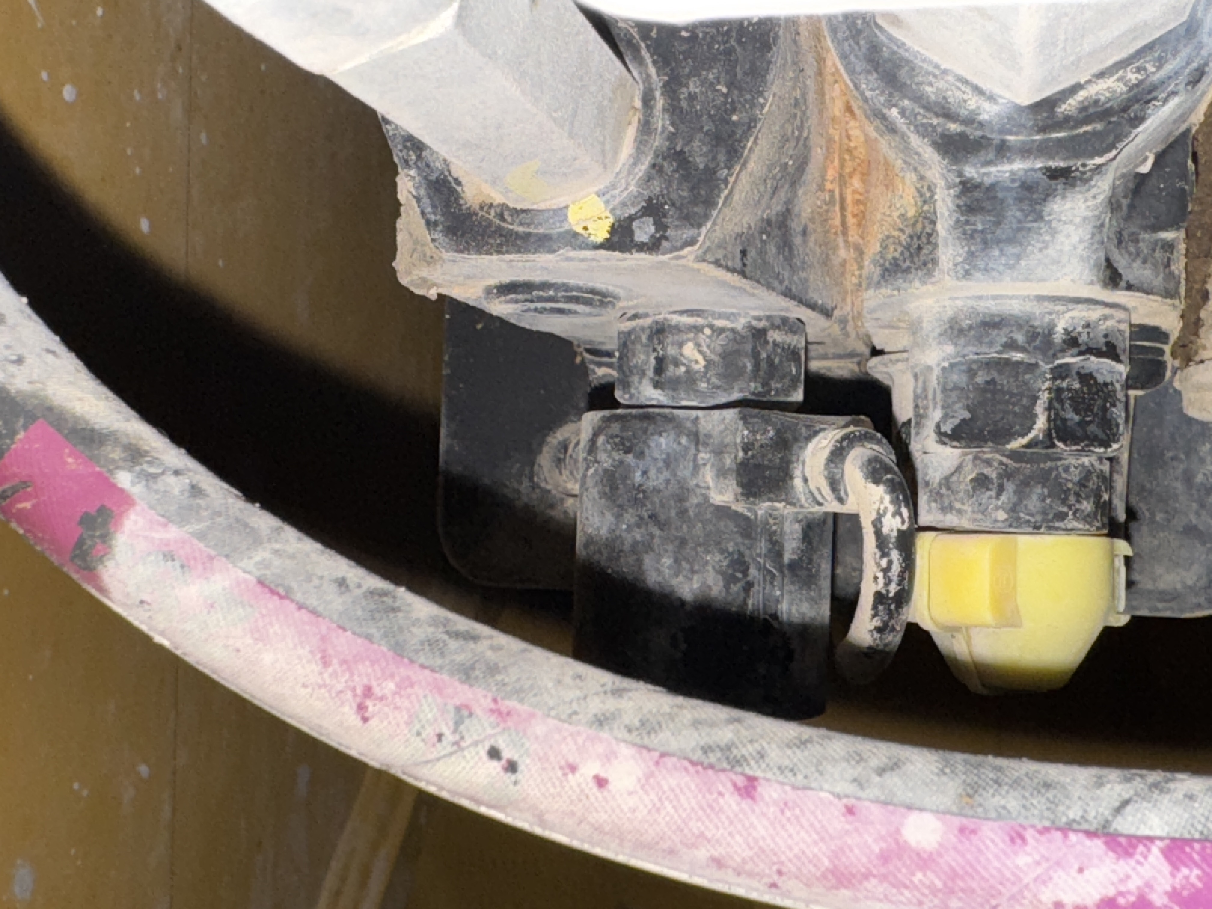 BHL-001-Cat-426F2-backhoe-loader-inspection-hydraulics-wiring-harness-2