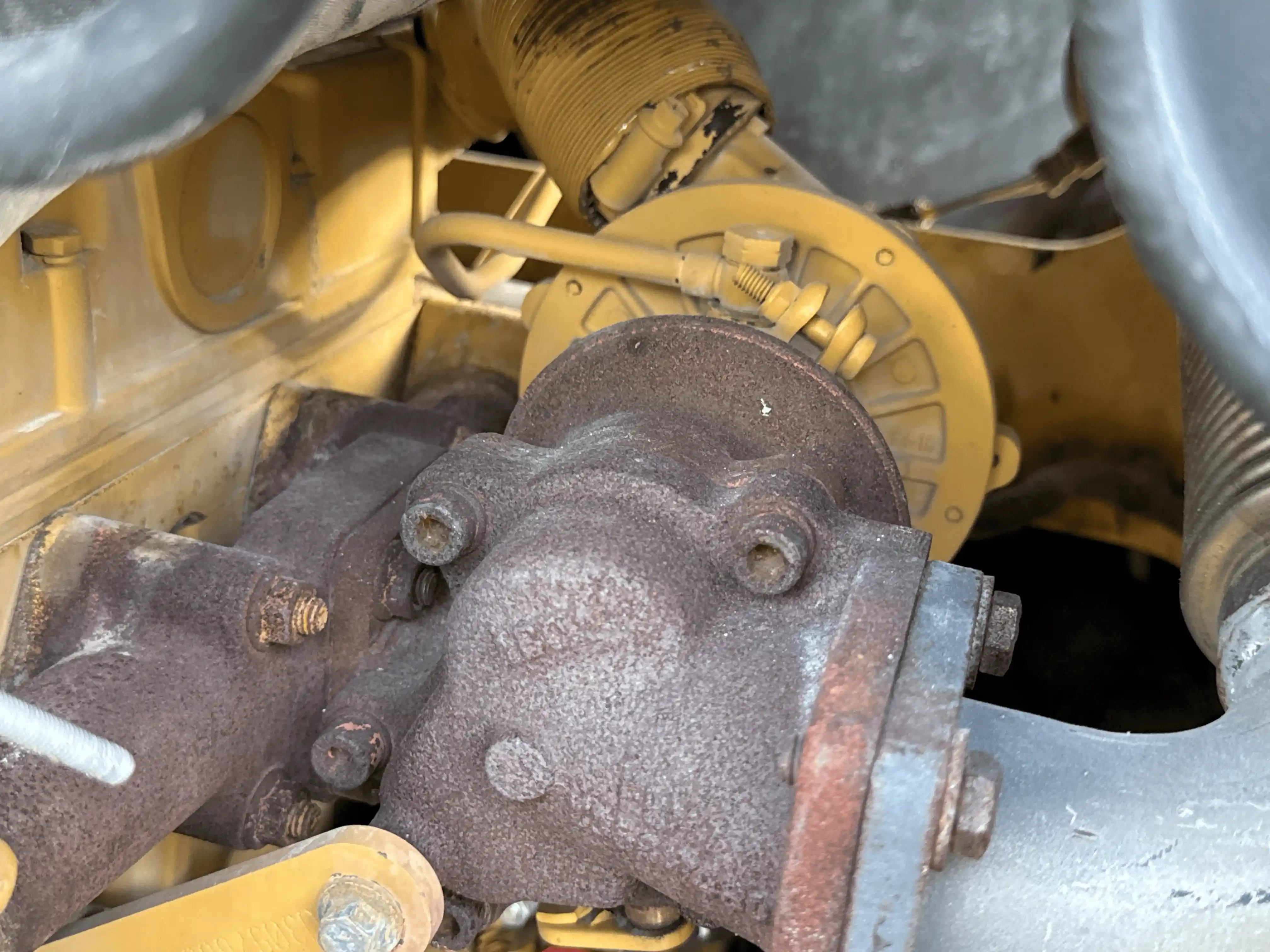 SSL-004-Cat-226B3-skid-steer-loader-inspection-engine-turbo-2