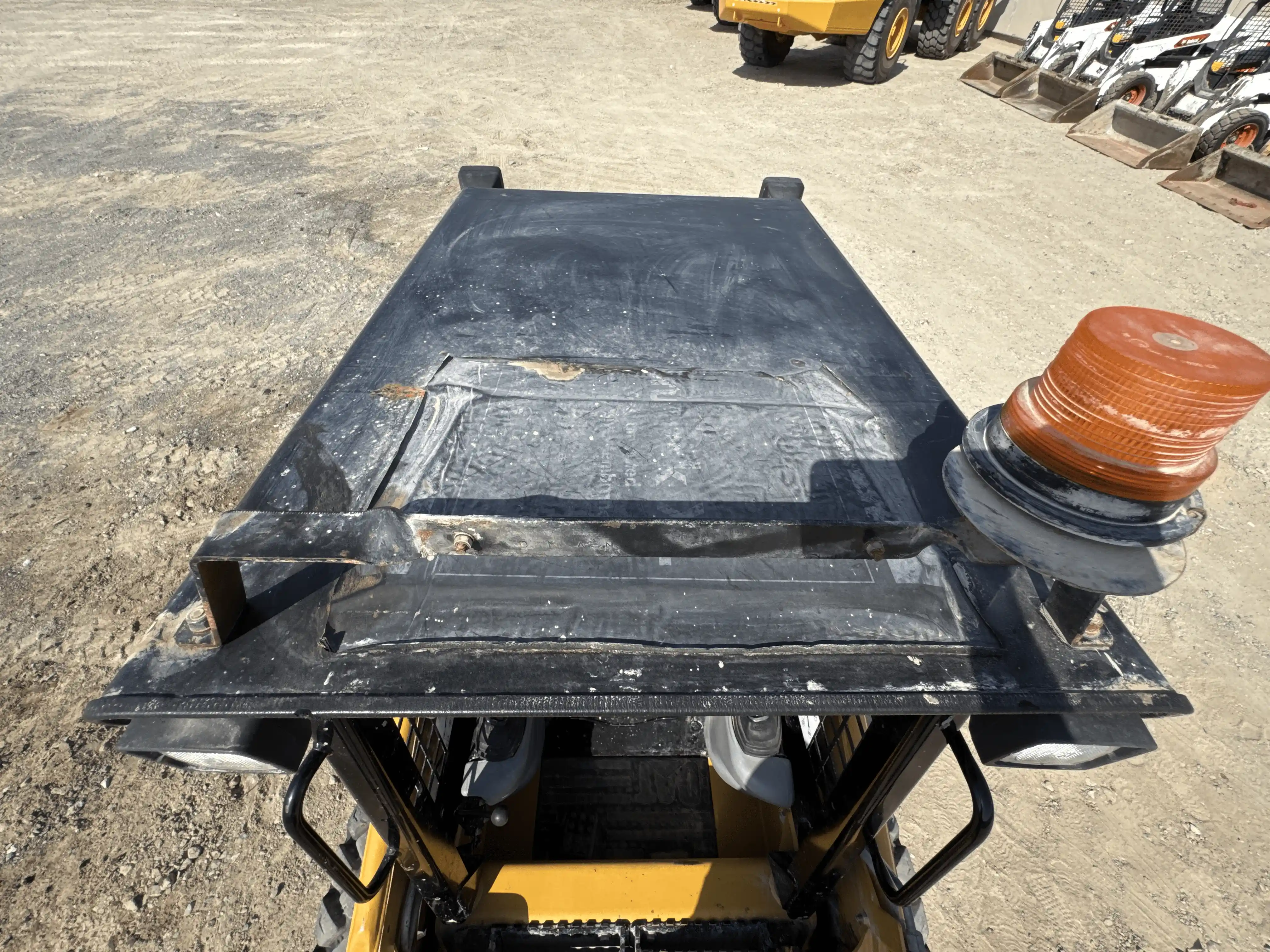SSL-004-Cat-226B3-skid-steer-loader-inspection-safety-rollover-protective-structure-ROPS-FOPS-2