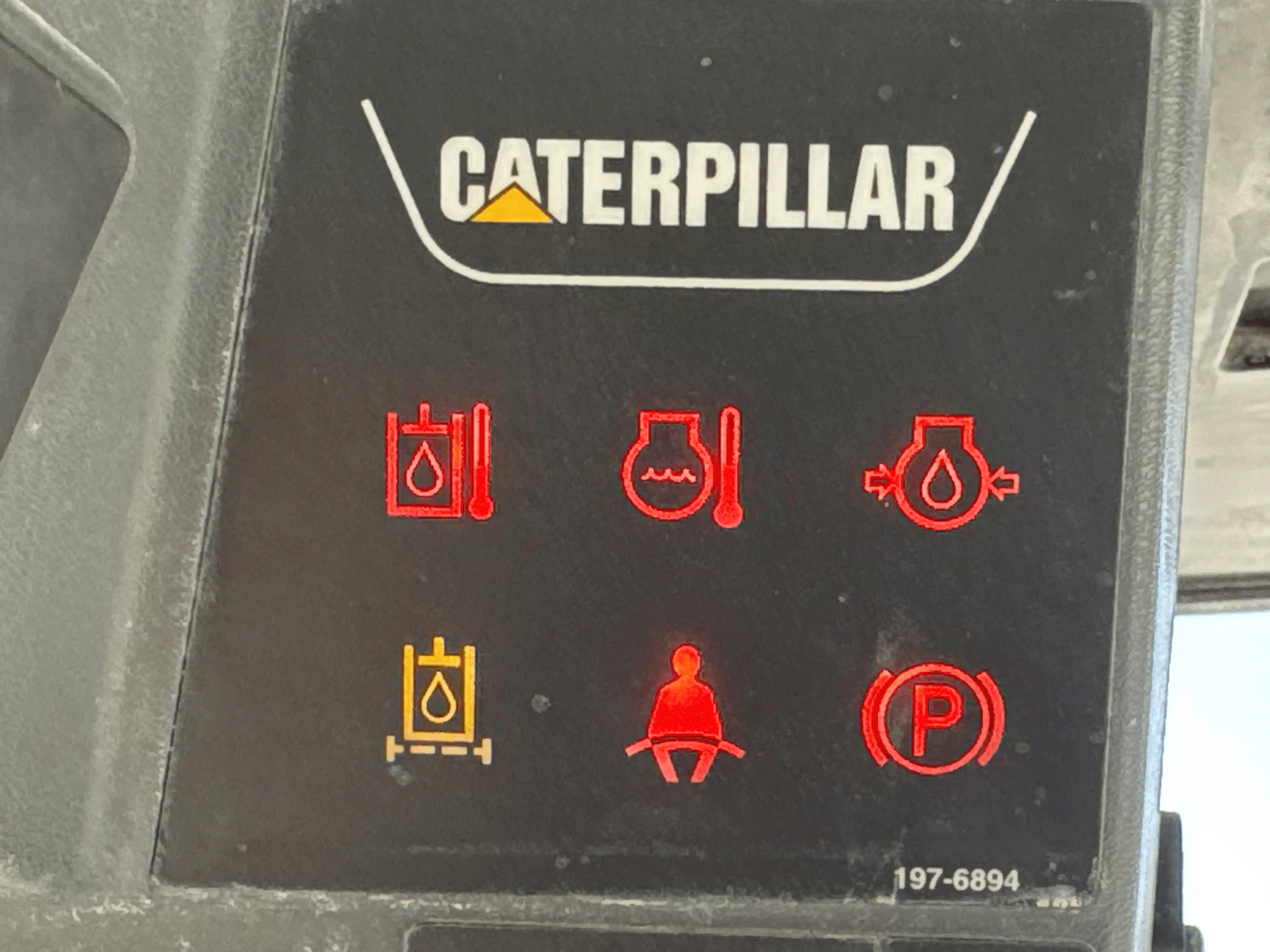 SSL-004-Cat-226B3-skid-steer-loader-inspection-cabin-instrument-cluster-3