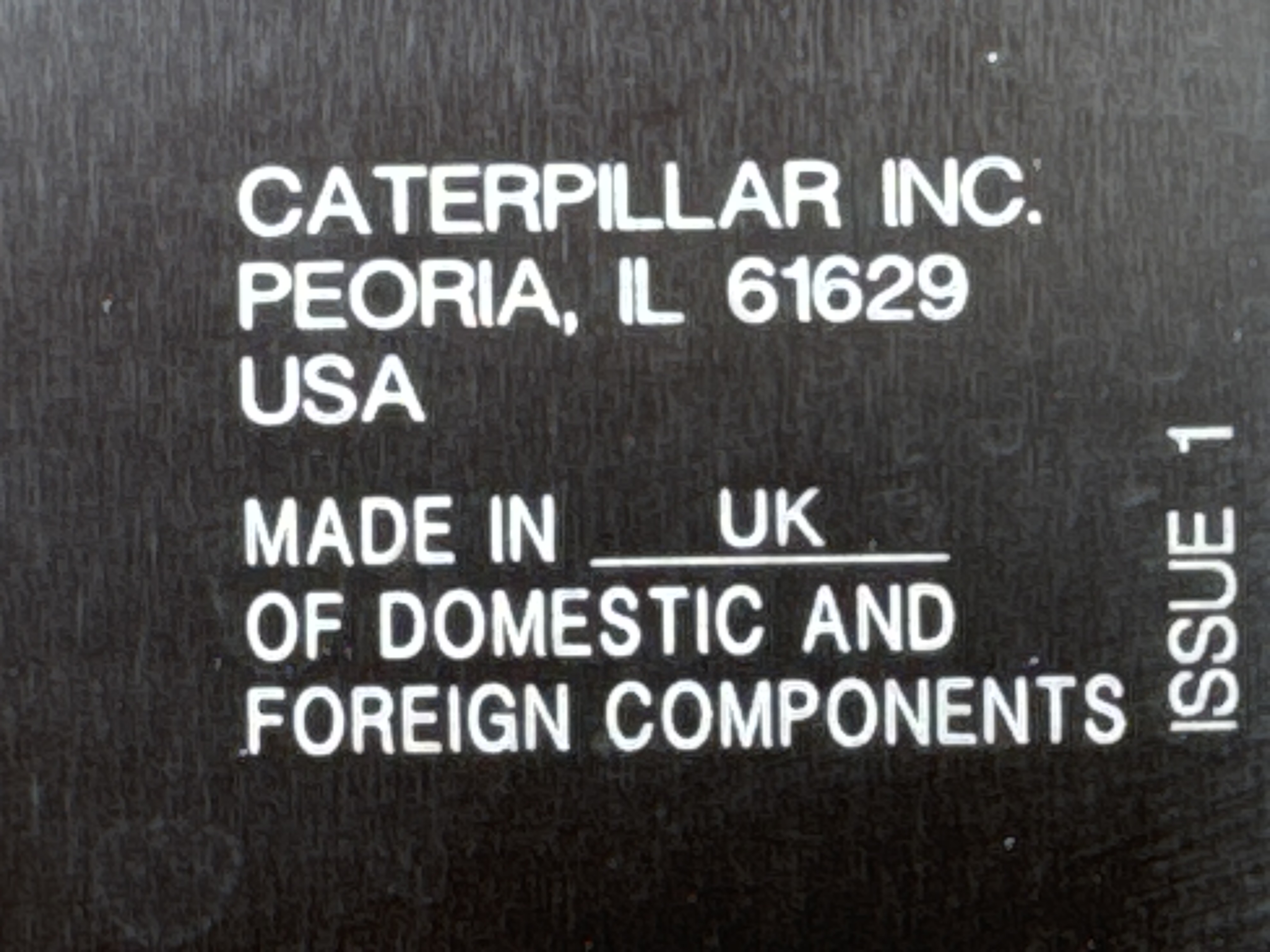 BHL-002- Cat-428-backhoe-loader-inspection-general-country-of-manufature