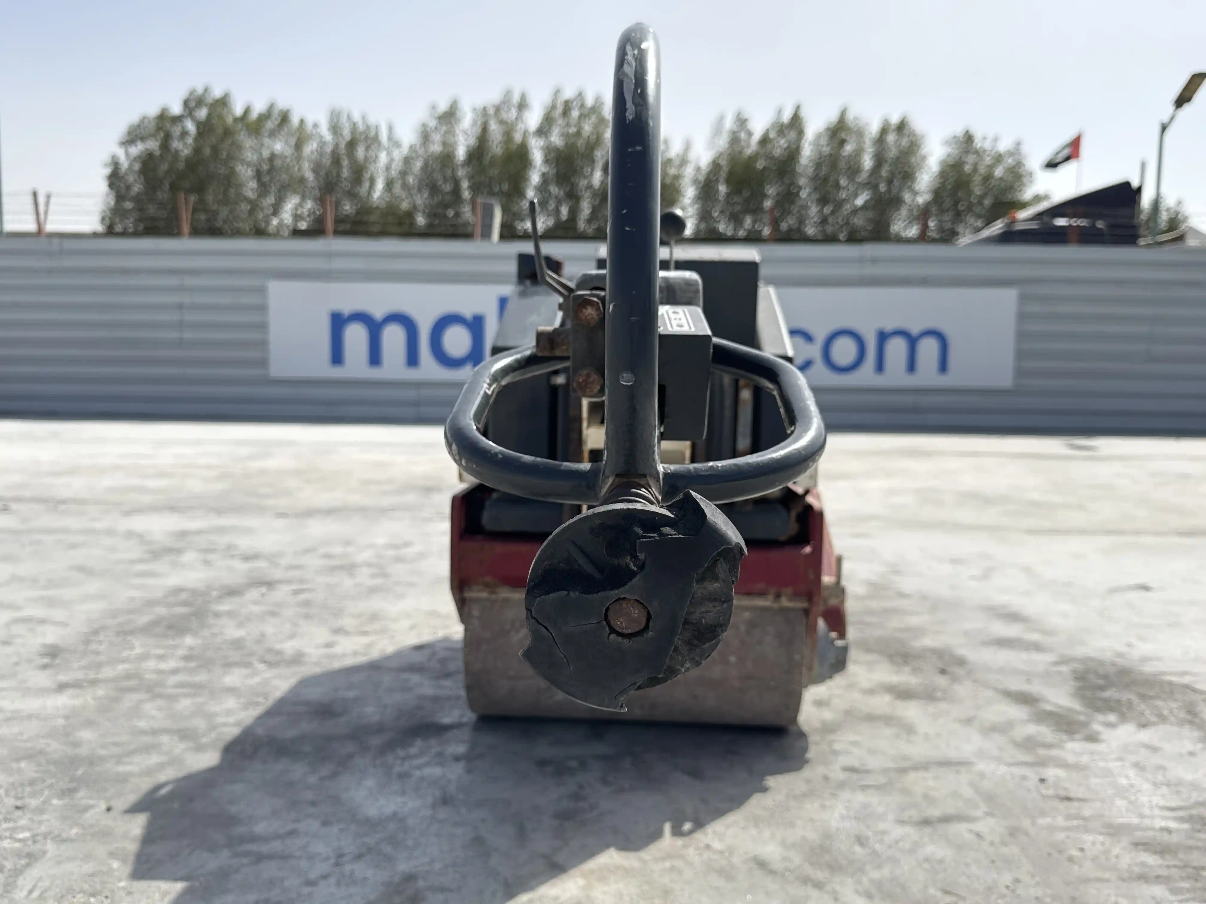 WBC-002-Dynapac-DTR75-walk-behind-compactor-inspection-structure-steering-rod-handle-4
