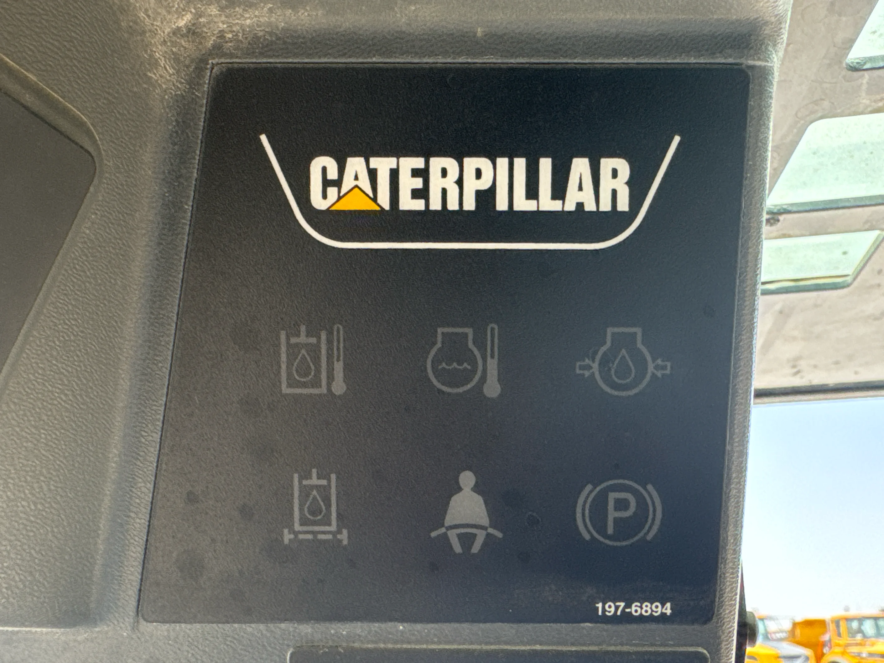 SSL-003-Cat-226B3-skid-steer-loader-inspection-cabin-instrument-cluster-1