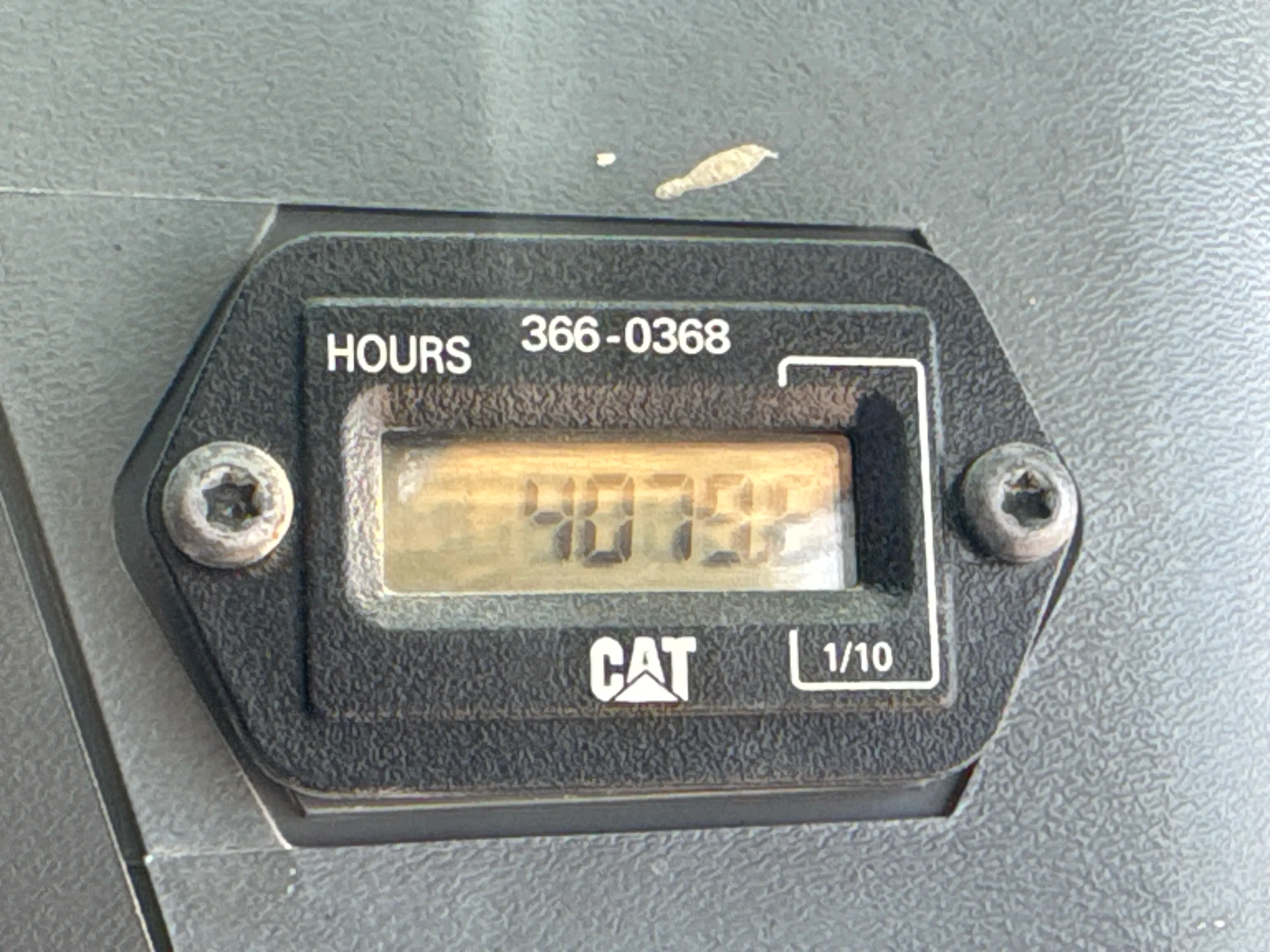 SSL-003-Cat-226B3-skid-steer-loader-inspection-cabin-instrument-cluster-3