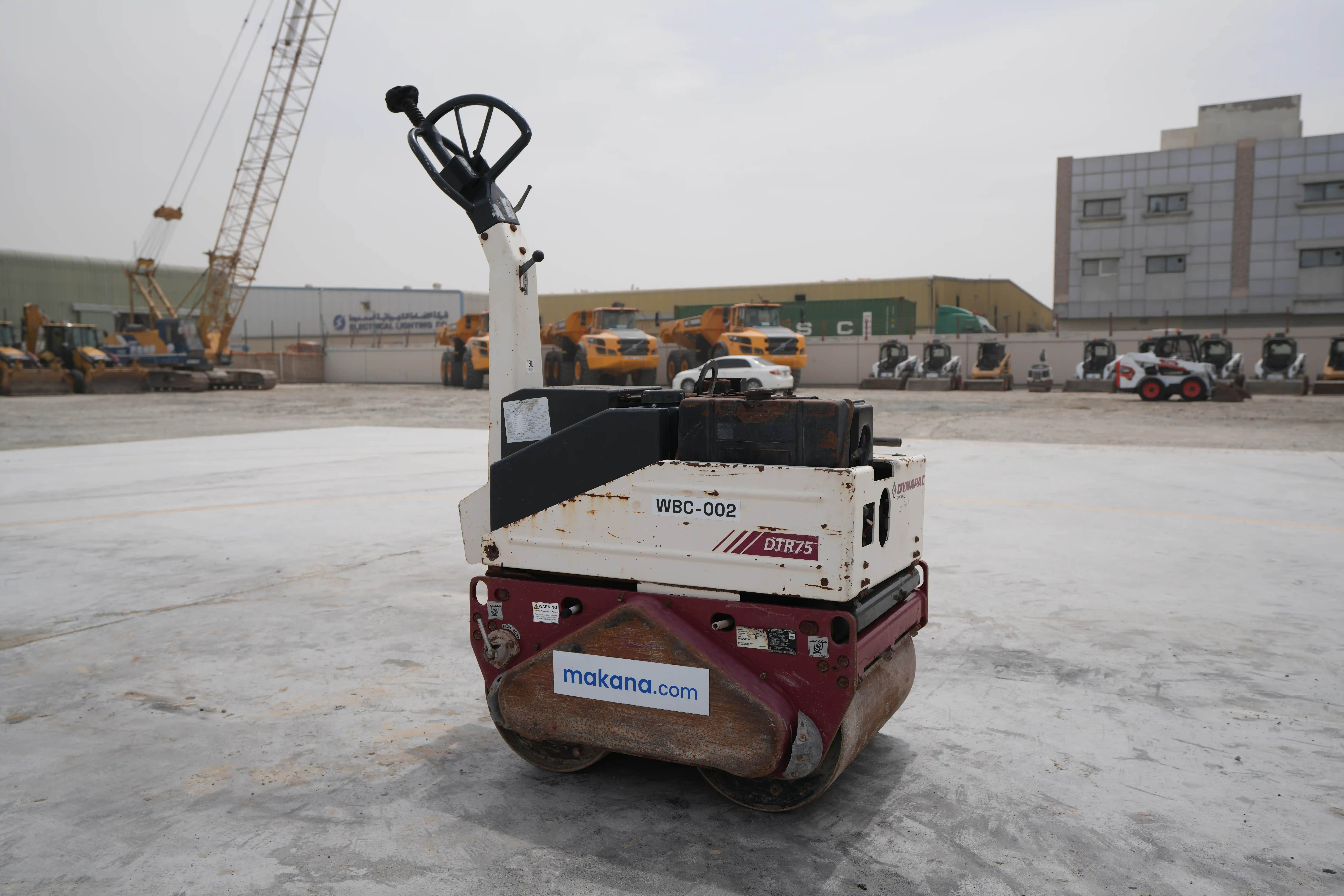Dynapac-DTR-75-walk-behind-compactor-roller-front-right-side