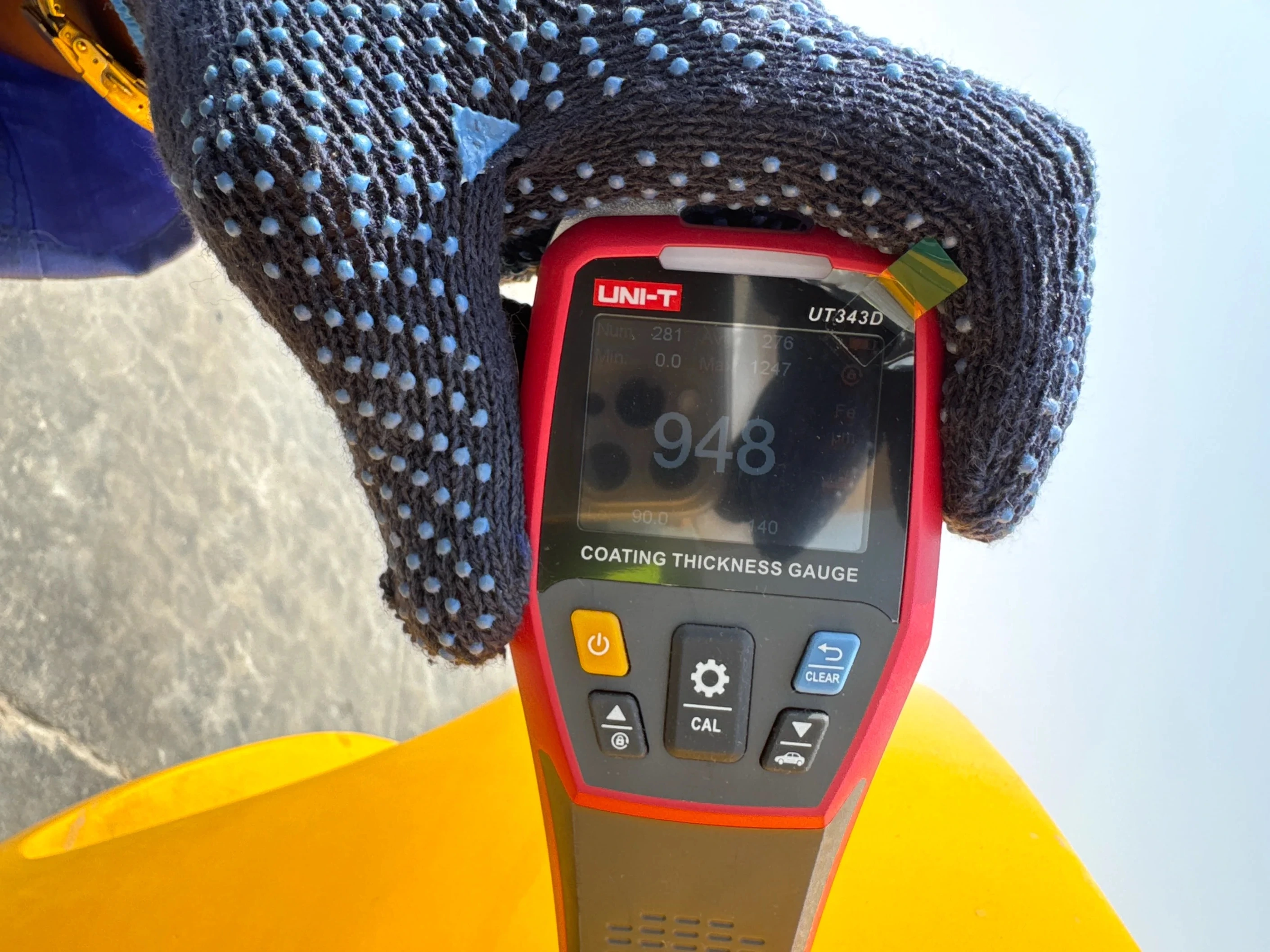 FLM-001-Komatsu-FD200Z-6-forklift-inspection-structure-paint