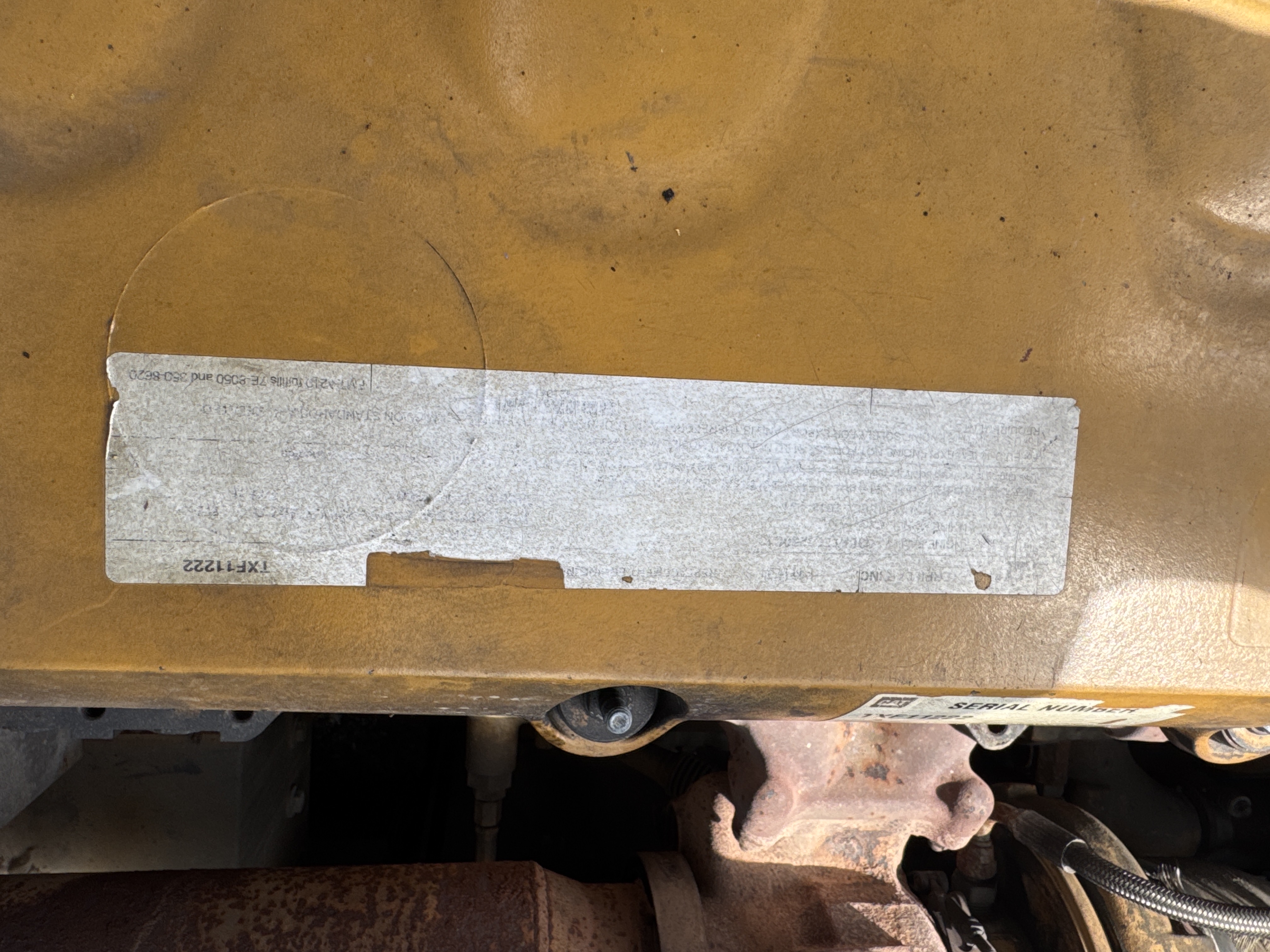 LEX-004-Cat-349D2L-large-excavator-inspection-emissions-label