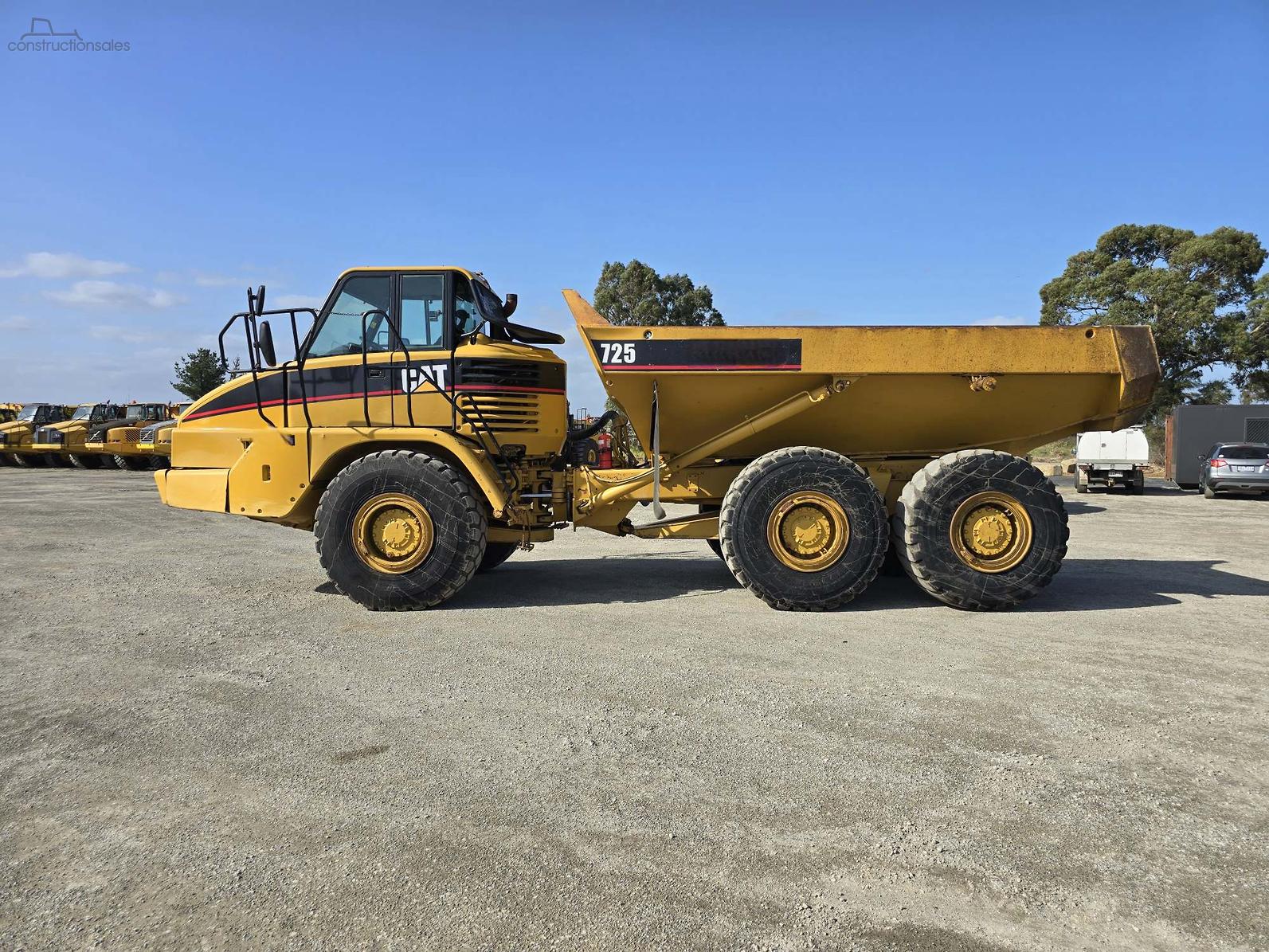 Generation-Cat 725 Articulated dump trucks-exterior