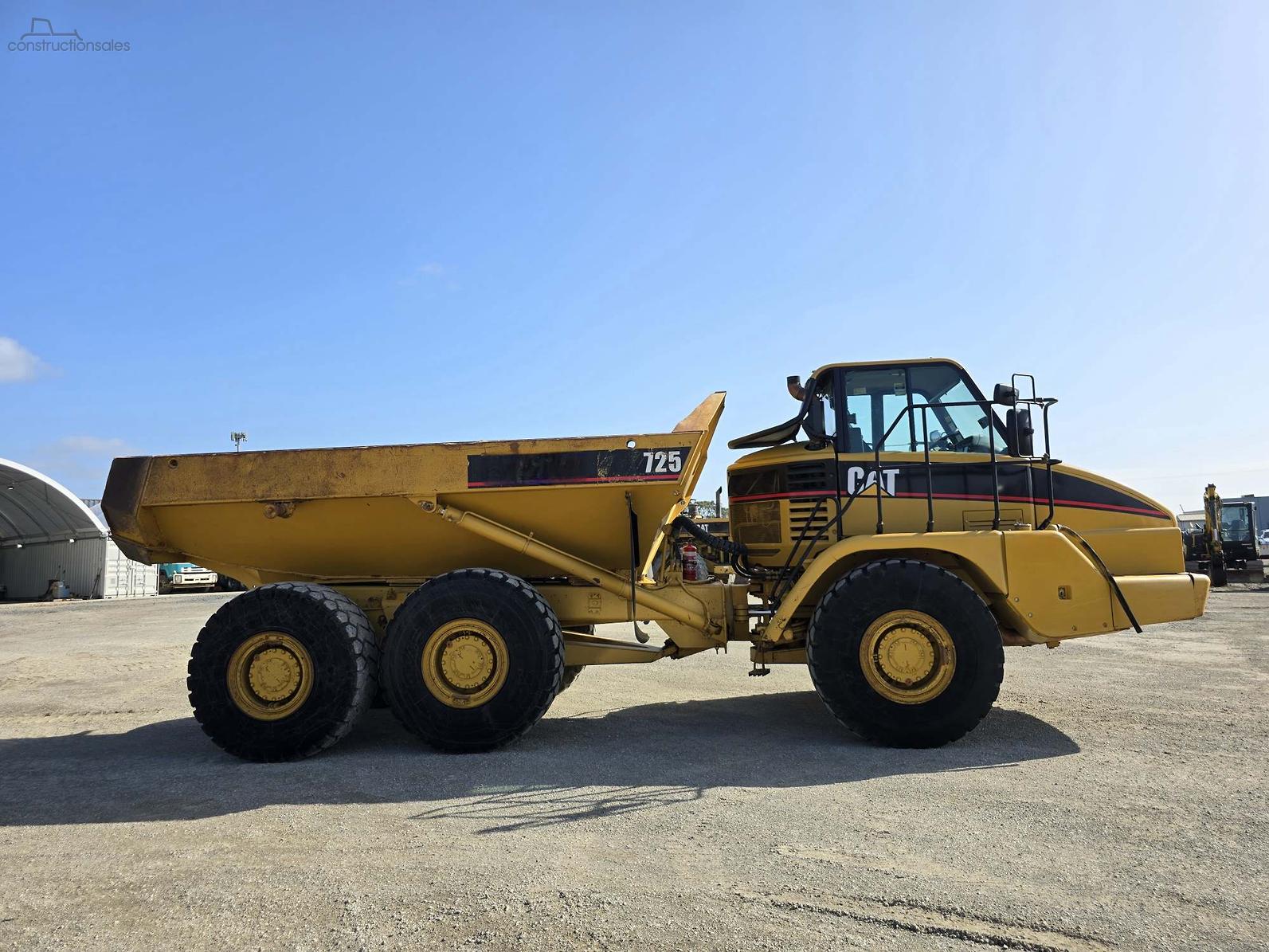 Generation-Cat 725 Articulated dump trucks-exterior