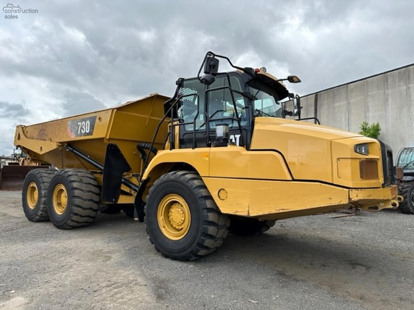 Generation-Cat 730 Articulated dump trucks-exterior