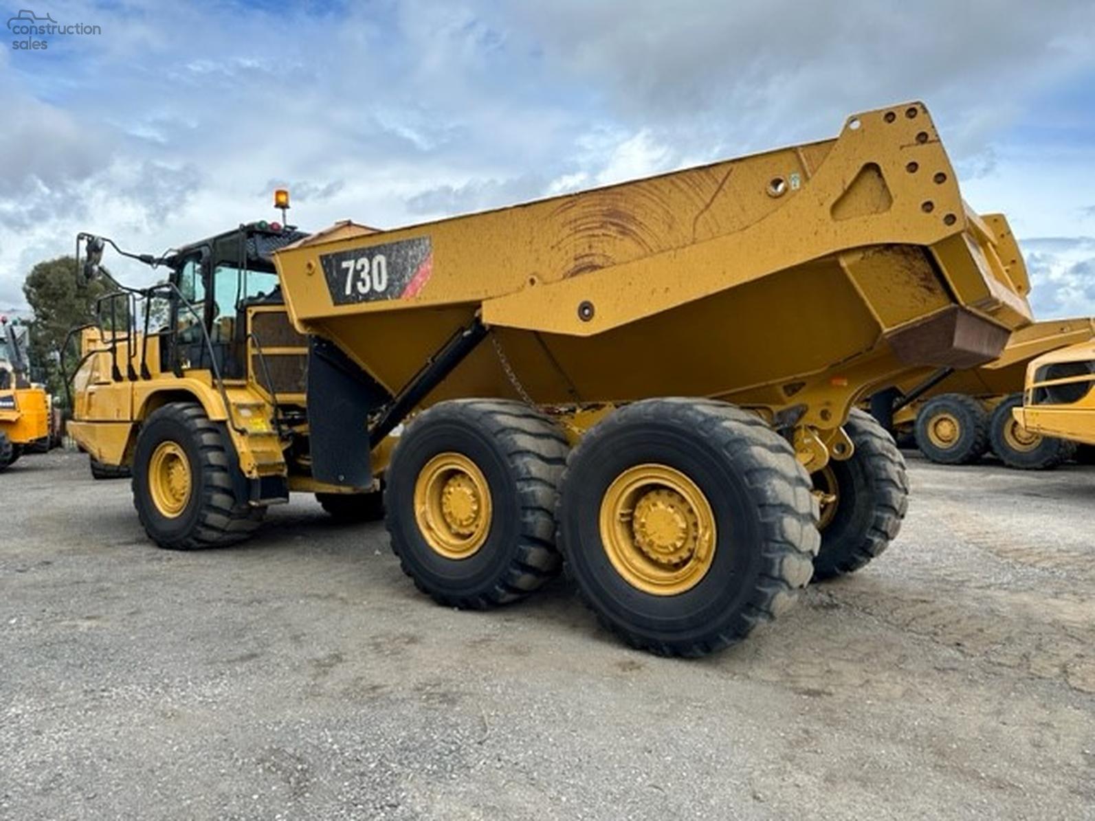 Generation-Cat 730 Articulated dump trucks-exterior