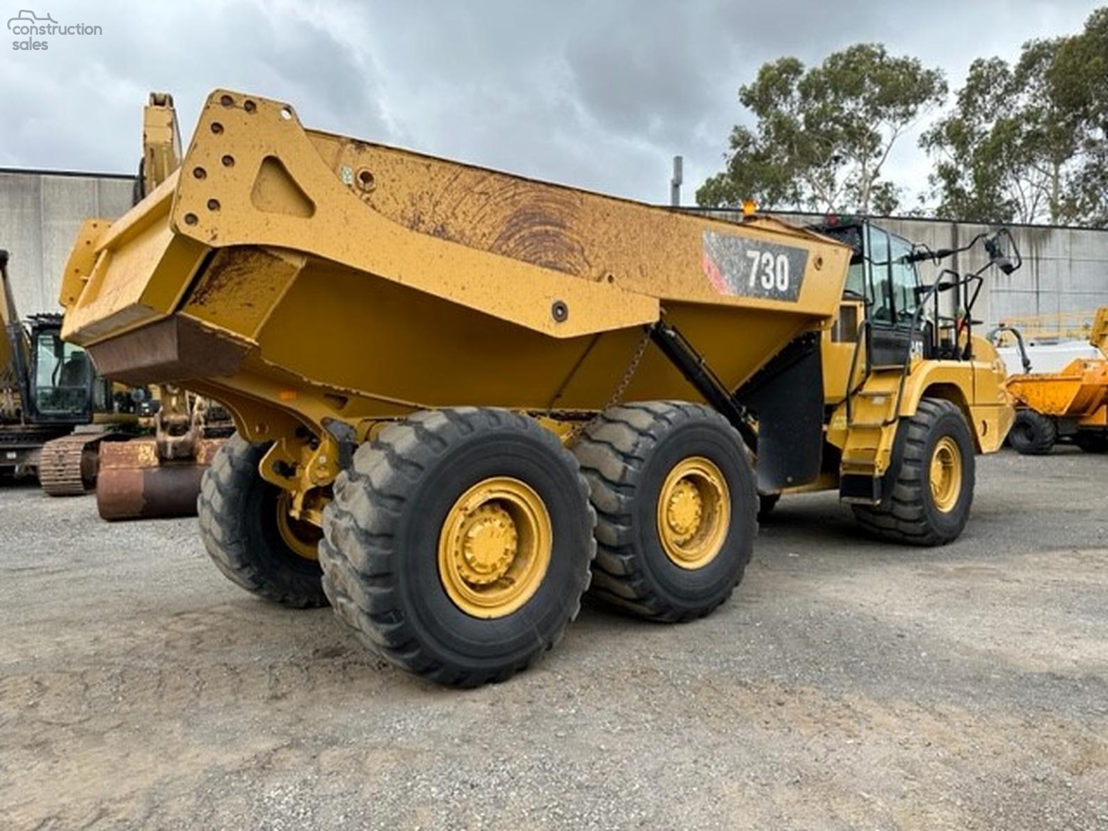 Generation-Cat 730 Articulated dump trucks-exterior