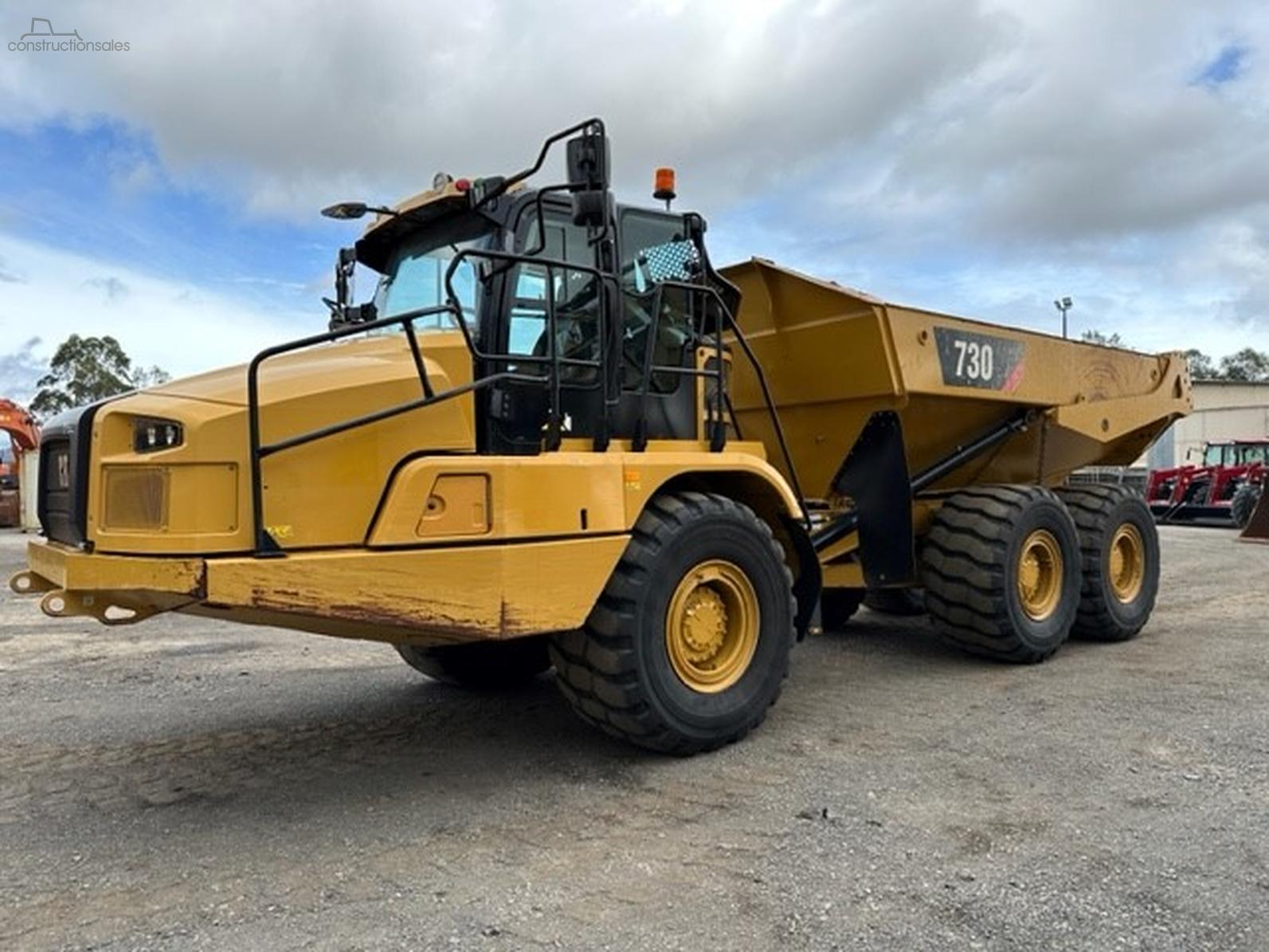 Generation-Cat 730 Articulated dump trucks-exterior