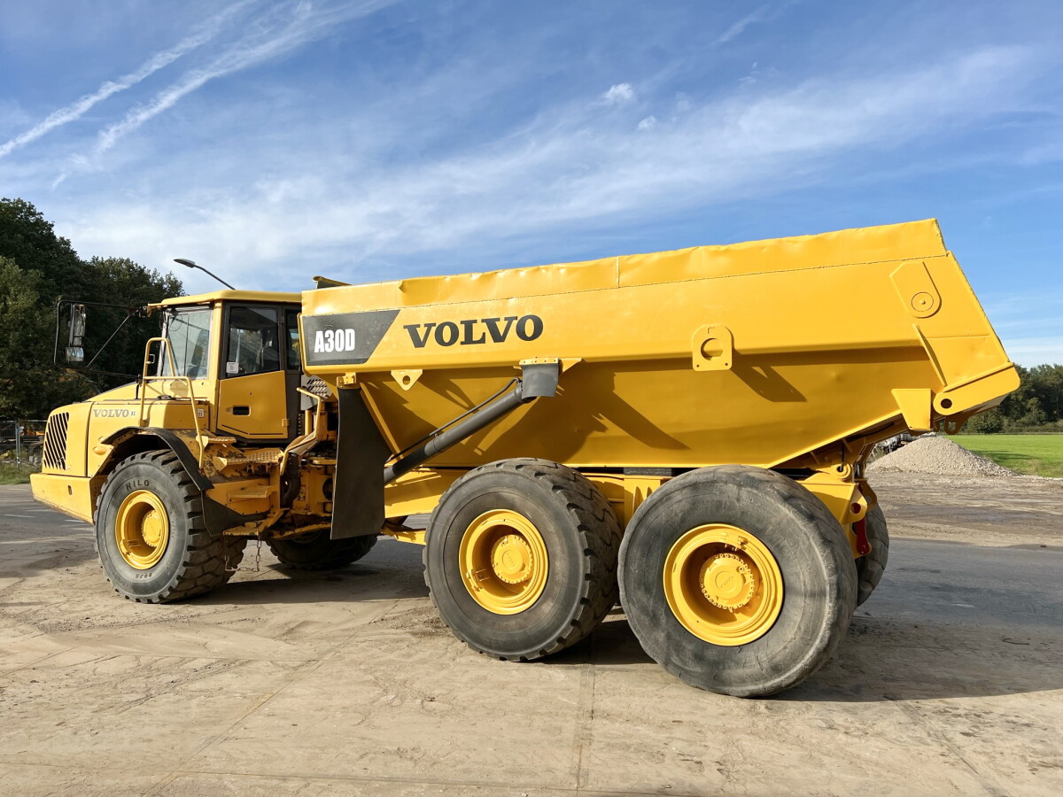 Generation-Volvo A30 Articulated dump trucks-exterior
