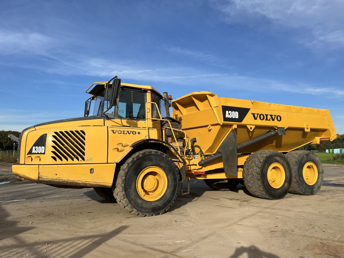 Generation-Volvo A30 Articulated dump trucks-exterior