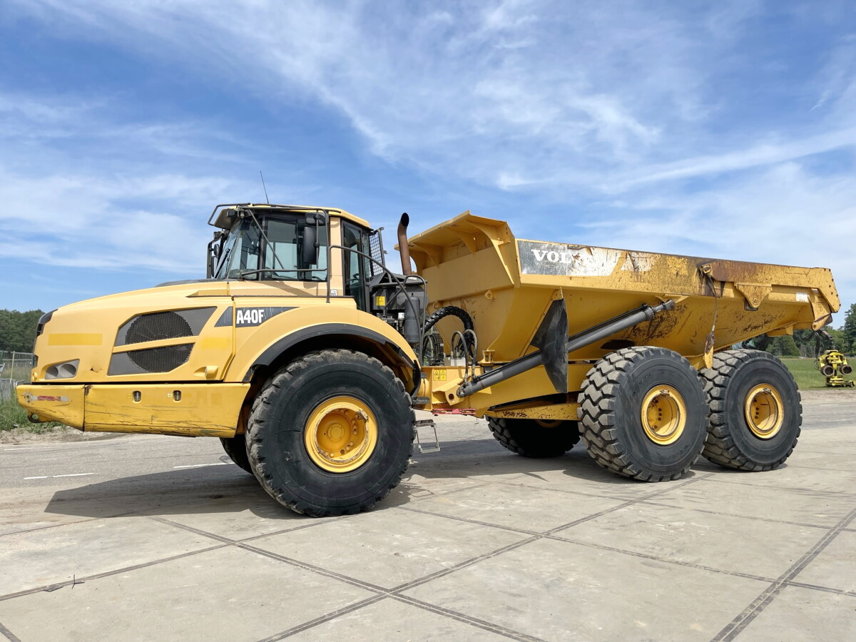 Generation-Volvo A40 Articulated dump trucks-exterior