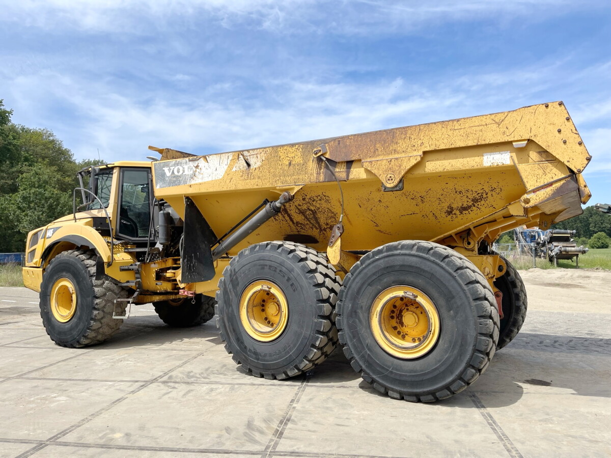 Generation-Volvo A40 Articulated dump trucks-exterior