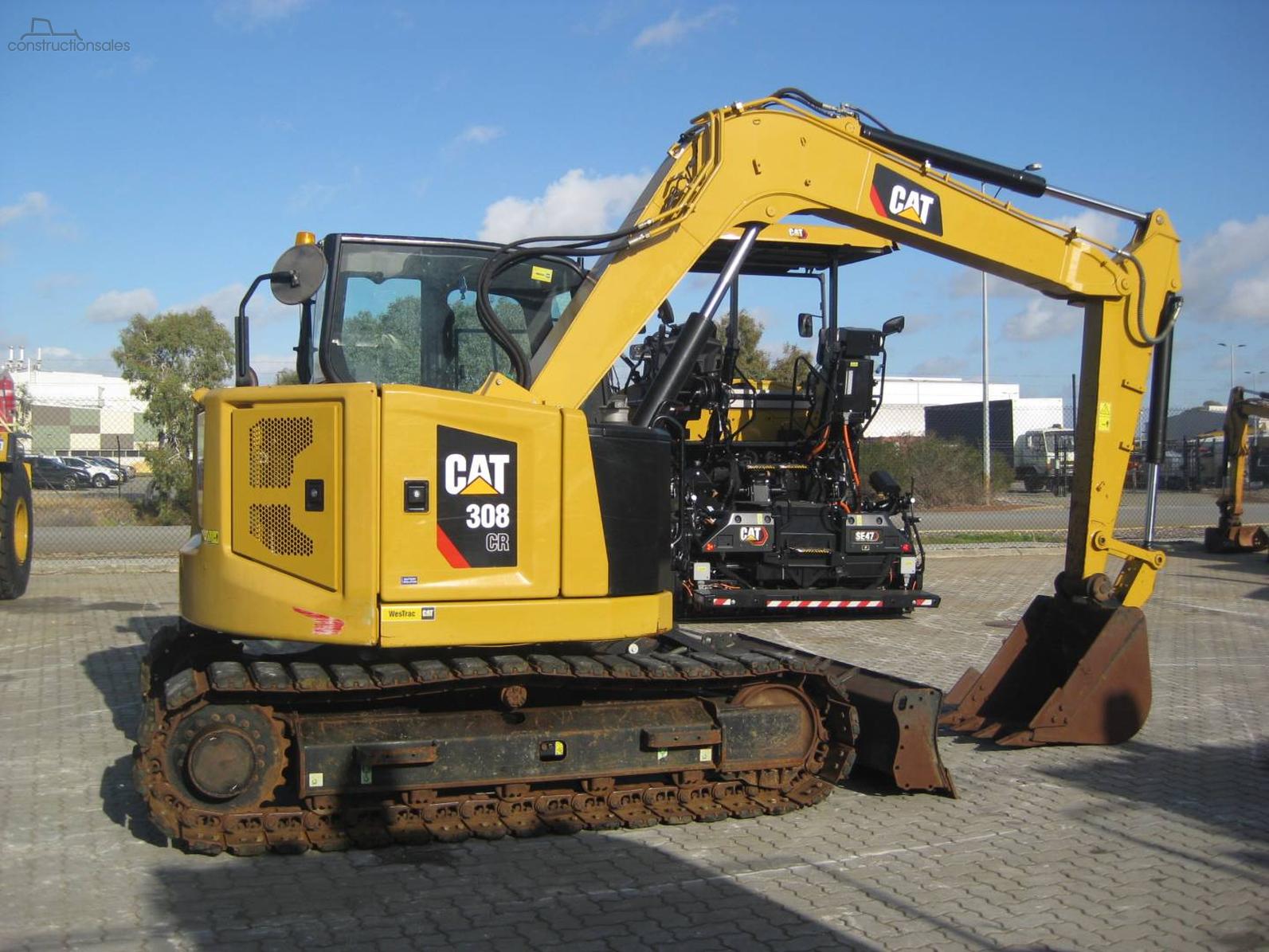 Generation-Cat 308 Mini excavators-exterior