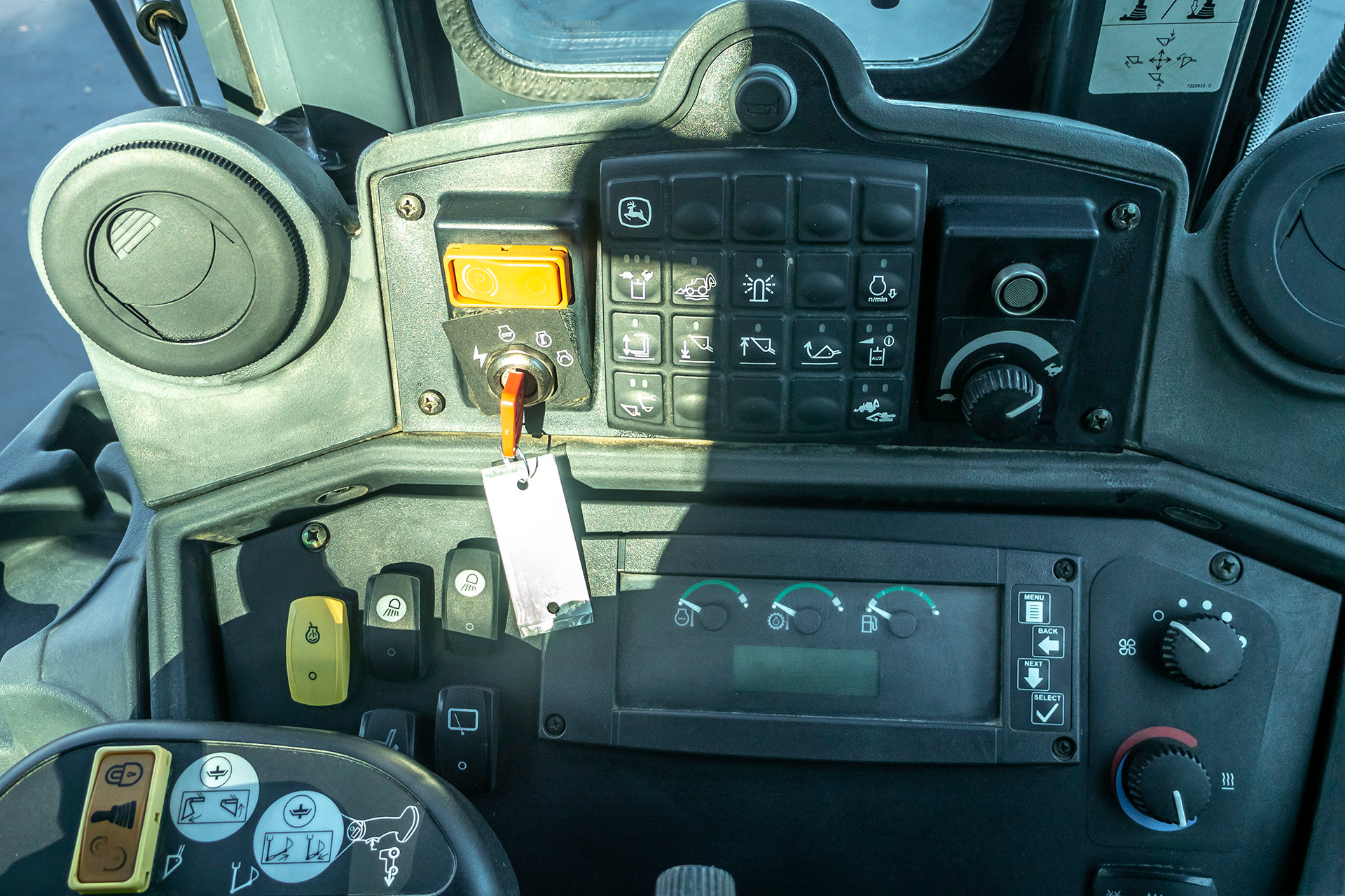 Generation-John Deere 310 Backhoe loaders-interior