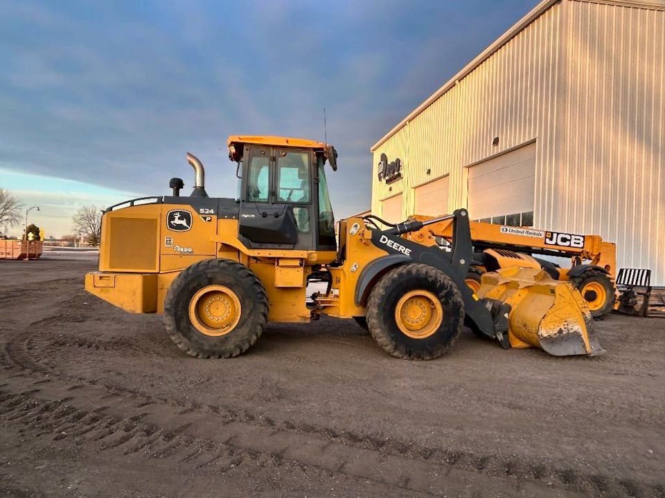 Generation-John Deere 524 Wheel loaders-exterior