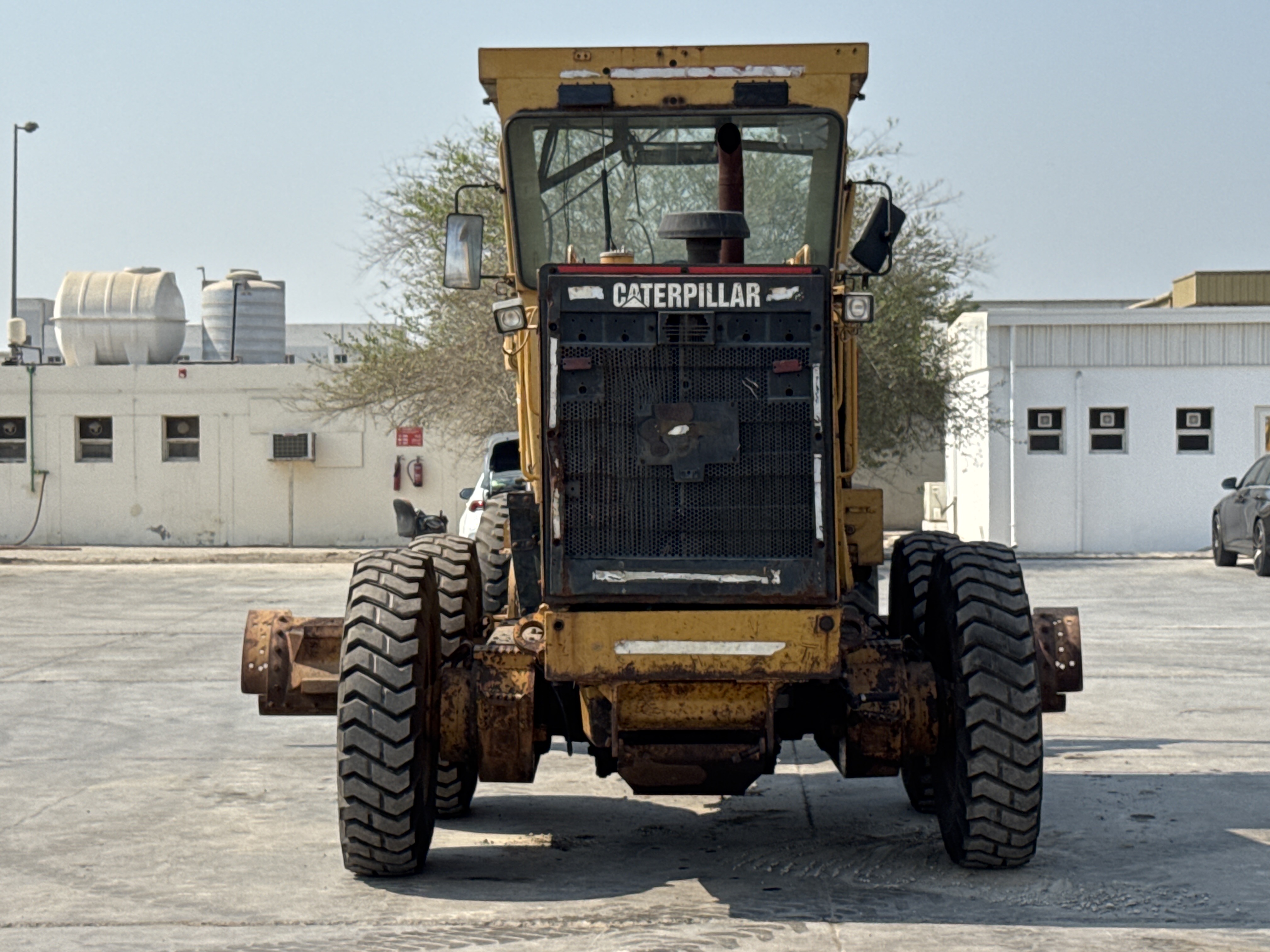 MGG-001-Cat-140K-Motor-graders-inspection-Structure-Paint-2