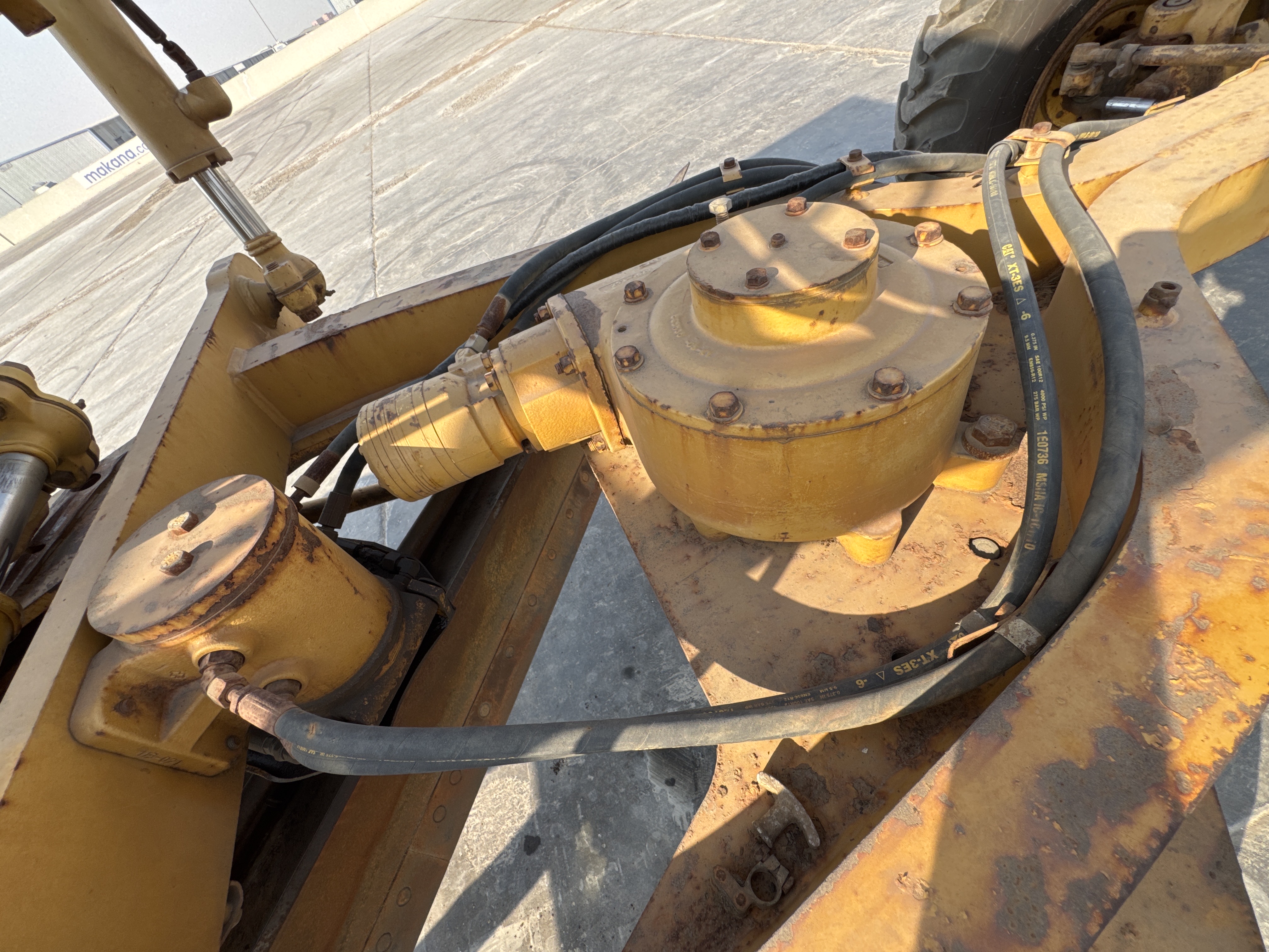 MGG-001-Cat-140K-Motor-graders-inspection-Chassis-Turn-table-2