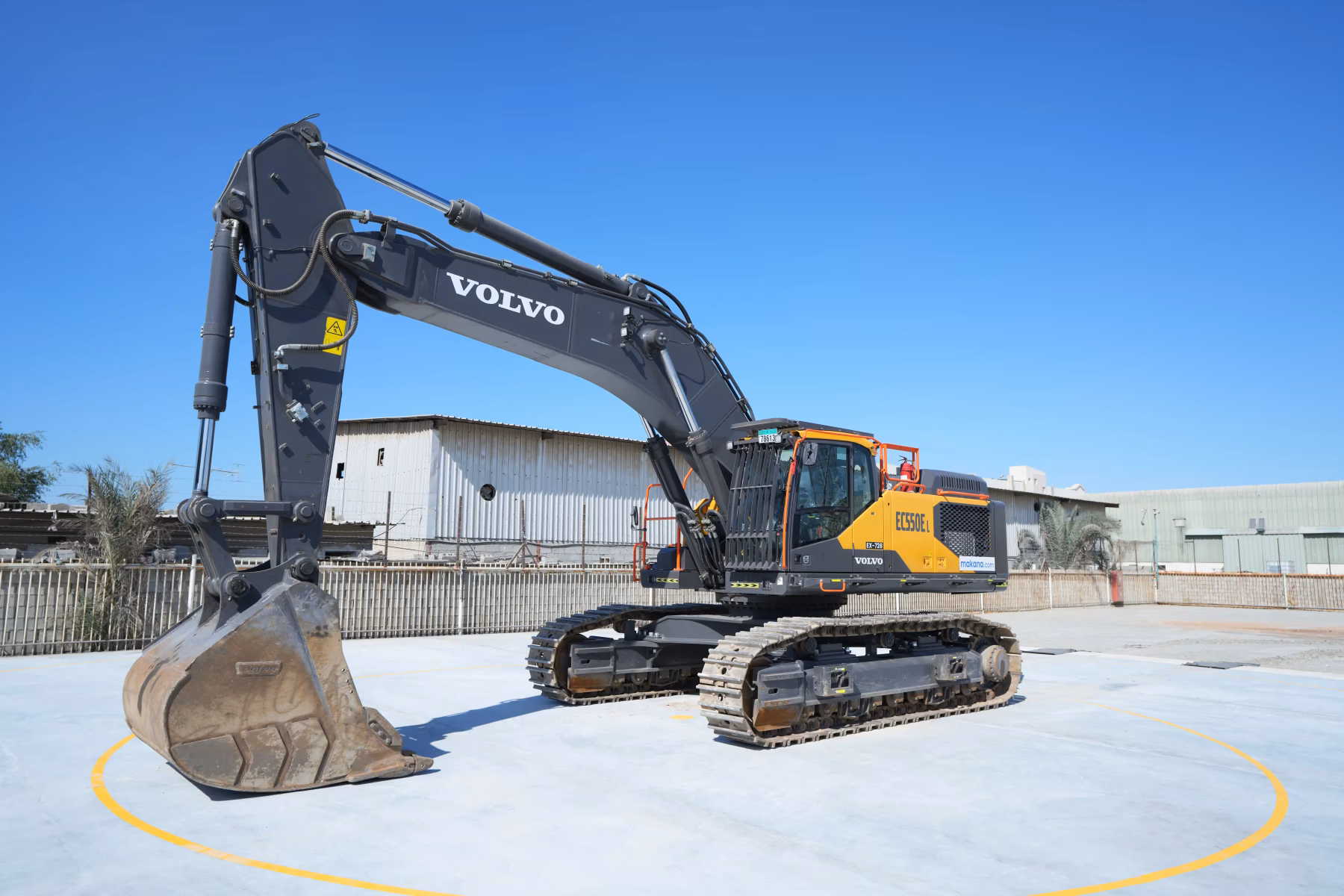 Generation-Volvo EC550 Large excavators-exterior
