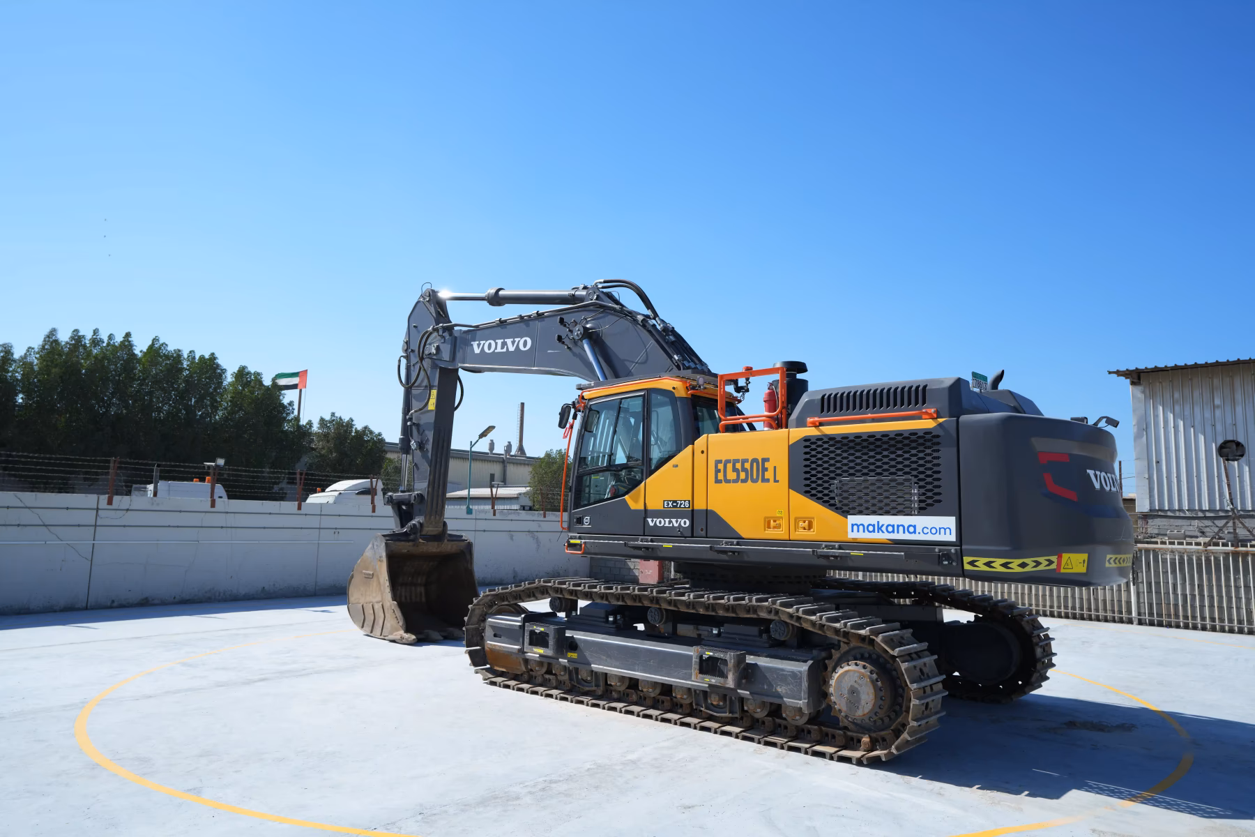 Generation-Volvo EC550 Large excavators-exterior
