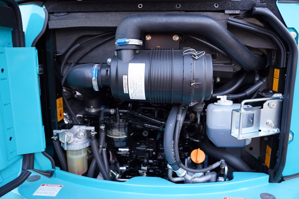 Generation-Kobelco SK35 Mini excavators-interior