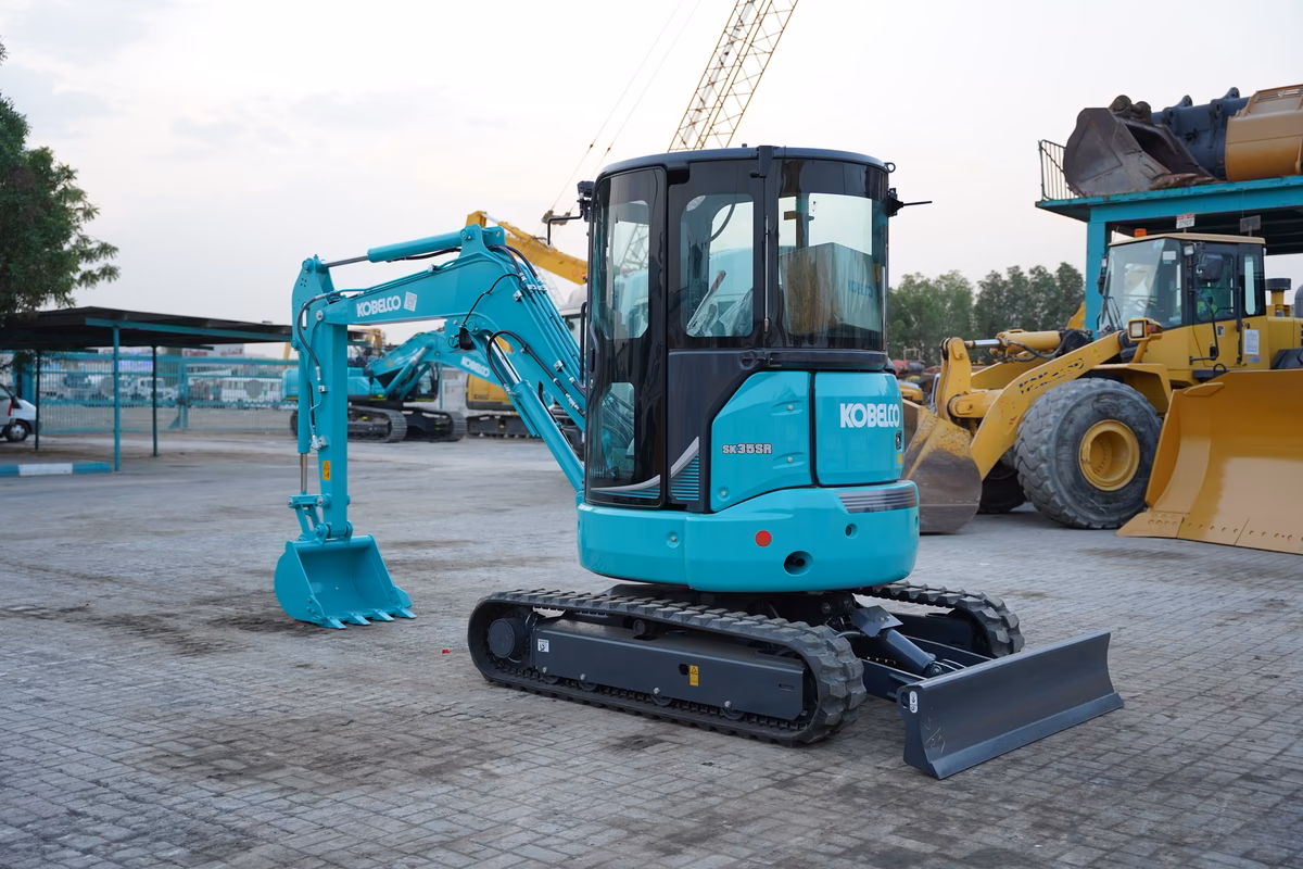 Generation-Kobelco SK35 Mini excavators-exterior