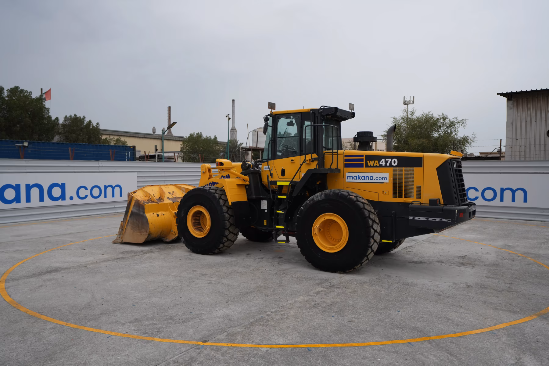 Generation-Komatsu WA470 Wheel loaders-exterior