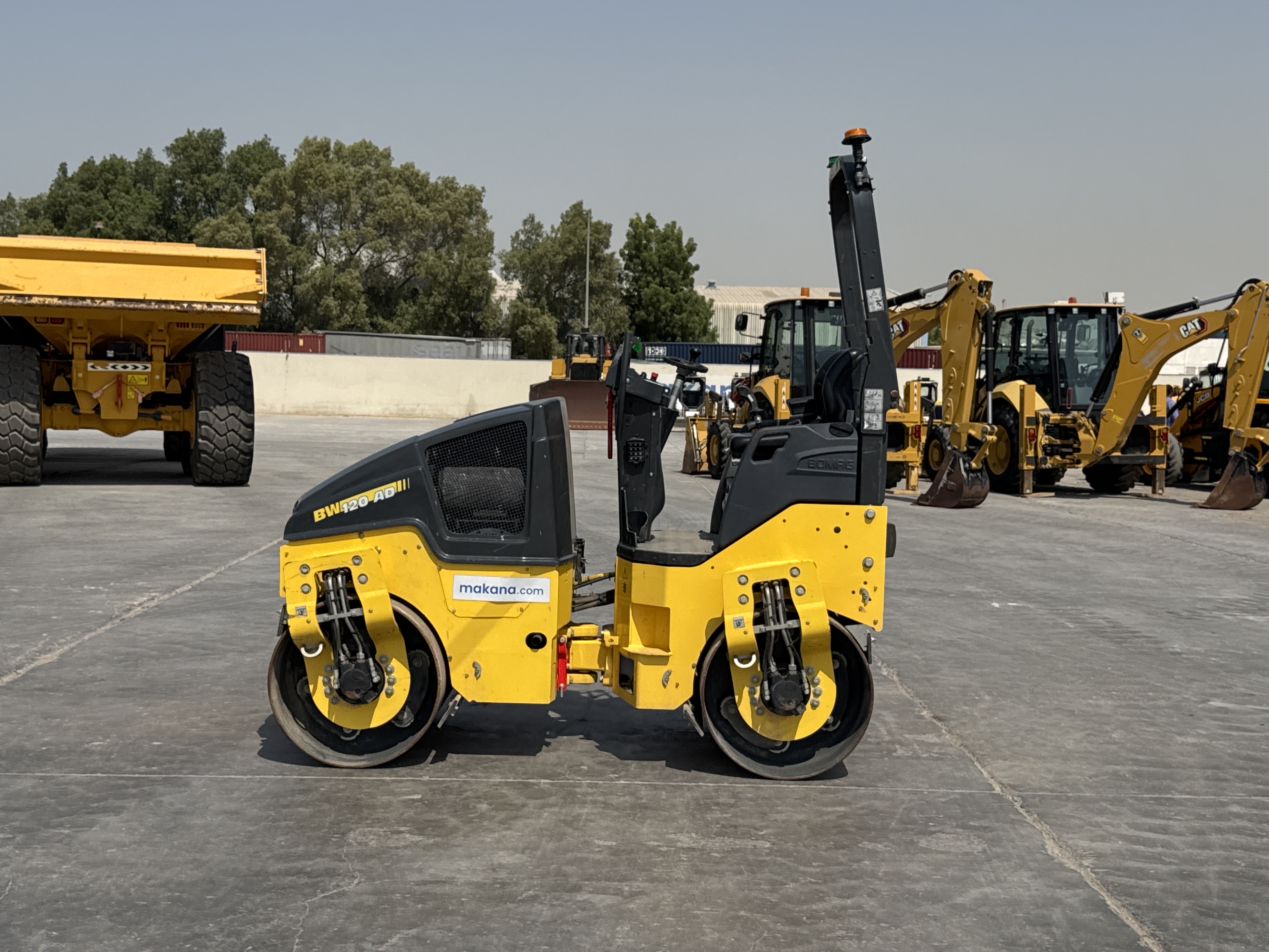 SRC-004-Bomag-BW-120-AD-5-Tandem-rollers-inspection-Structure-Paint-2