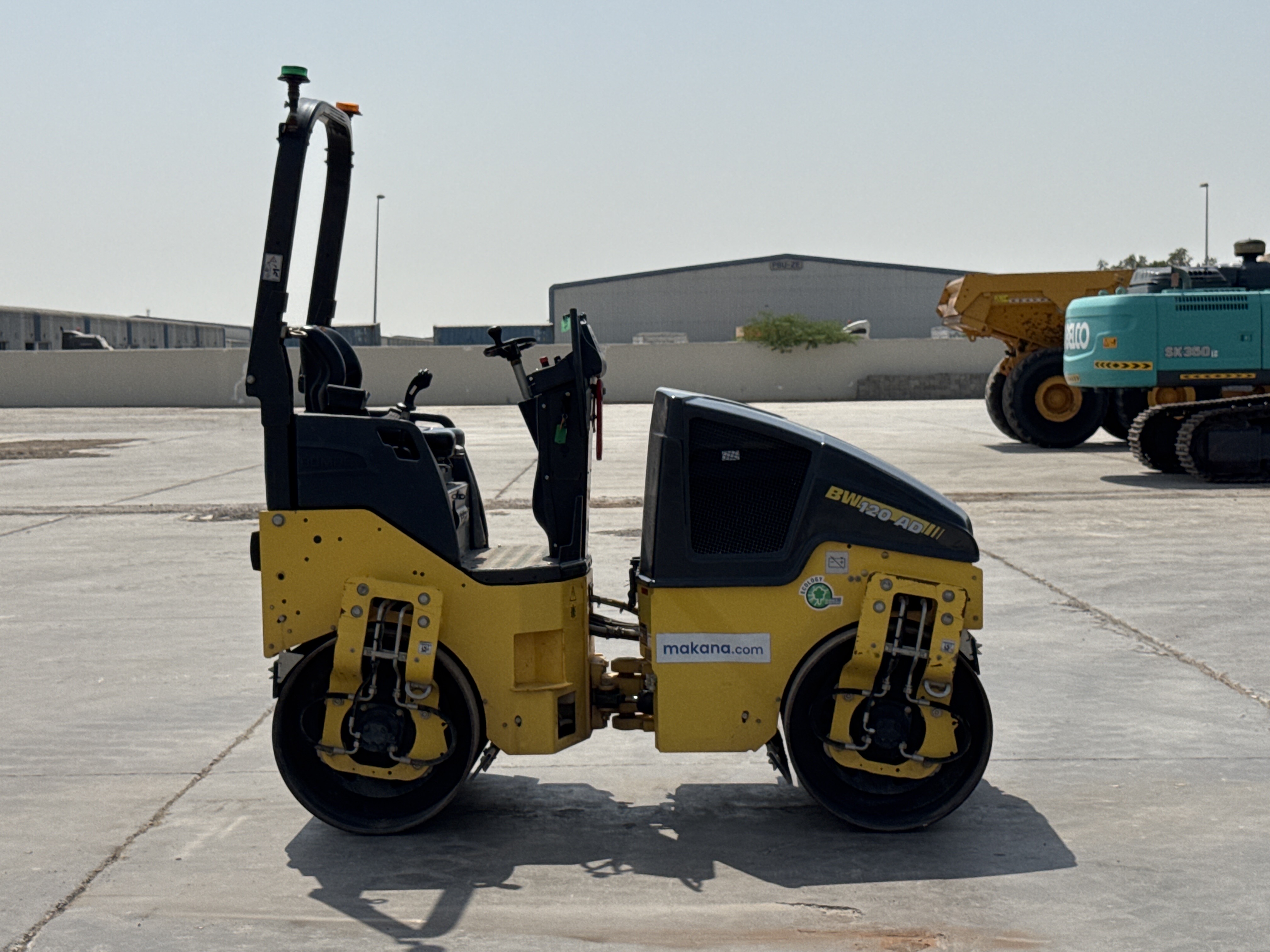 SRC-004-Bomag-BW-120-AD-5-Tandem-rollers-inspection-Structure-Paint-2