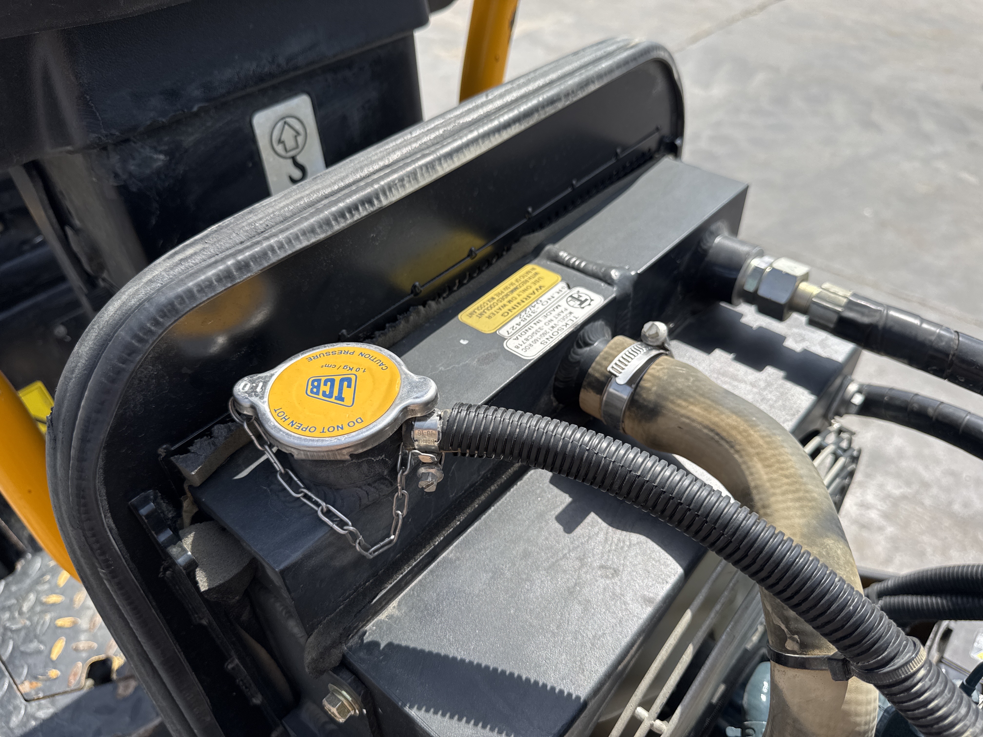 SRC-003-JCB-CT160-80-Tandem-rollers-inspection-Engine-Radiator,-condenser,-intercooler,-hydraulic-cooler-2
