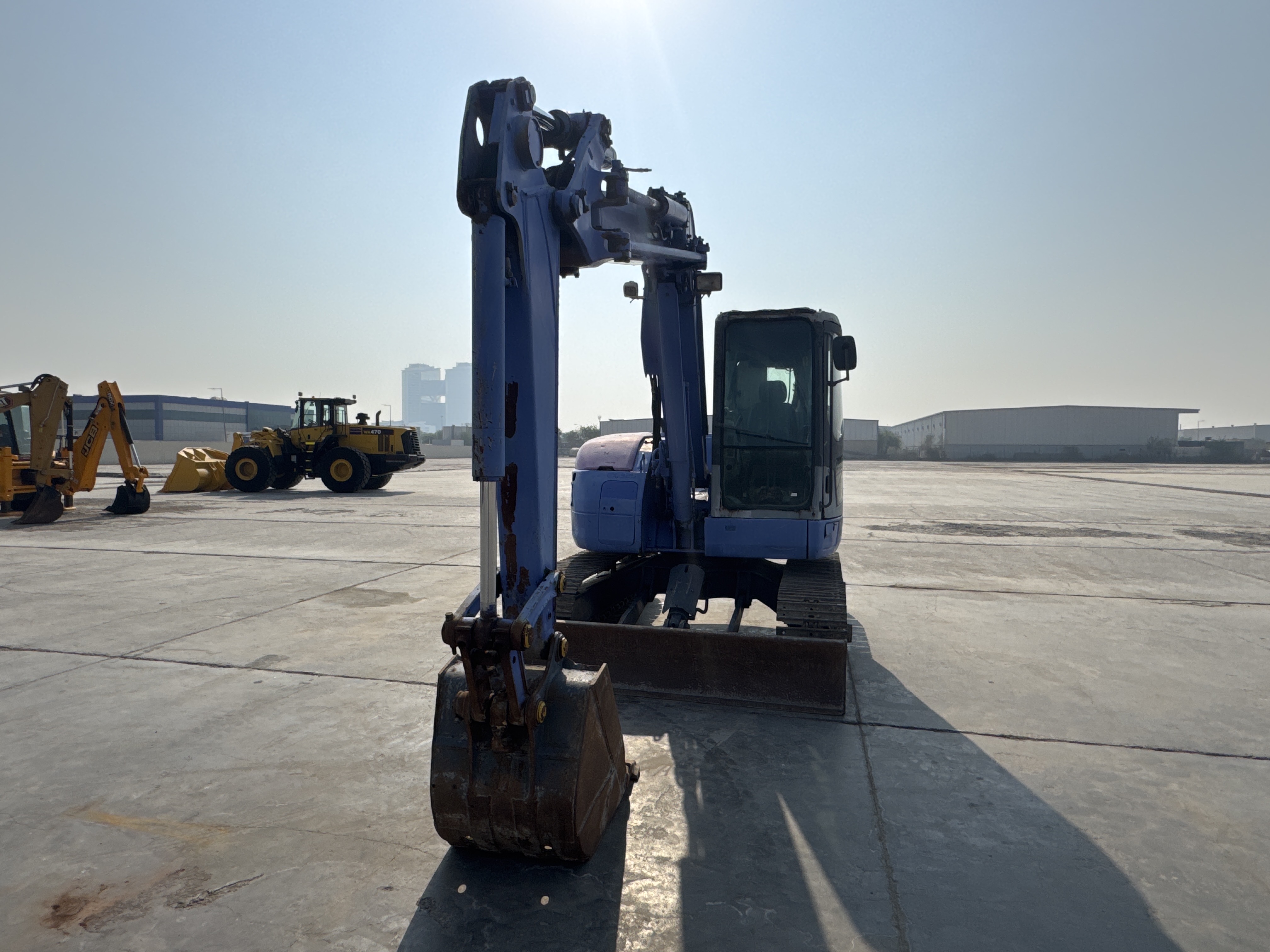 MNX-005-Komatsu-PC78UU-6-Mini-excavators-inspection-Structure-Paint-2