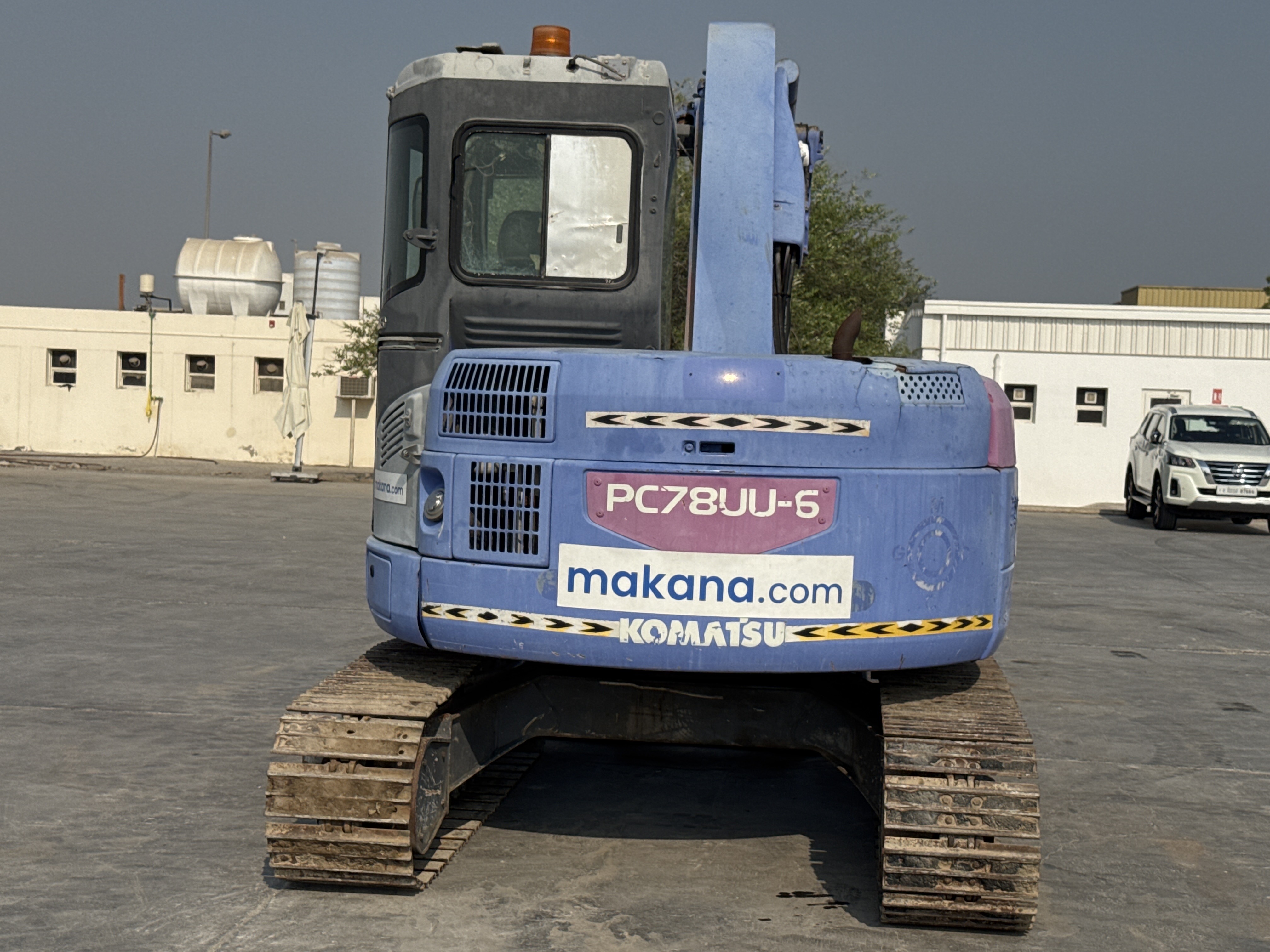 MNX-005-Komatsu-PC78UU-6-Mini-excavators-inspection-Structure-Paint-2