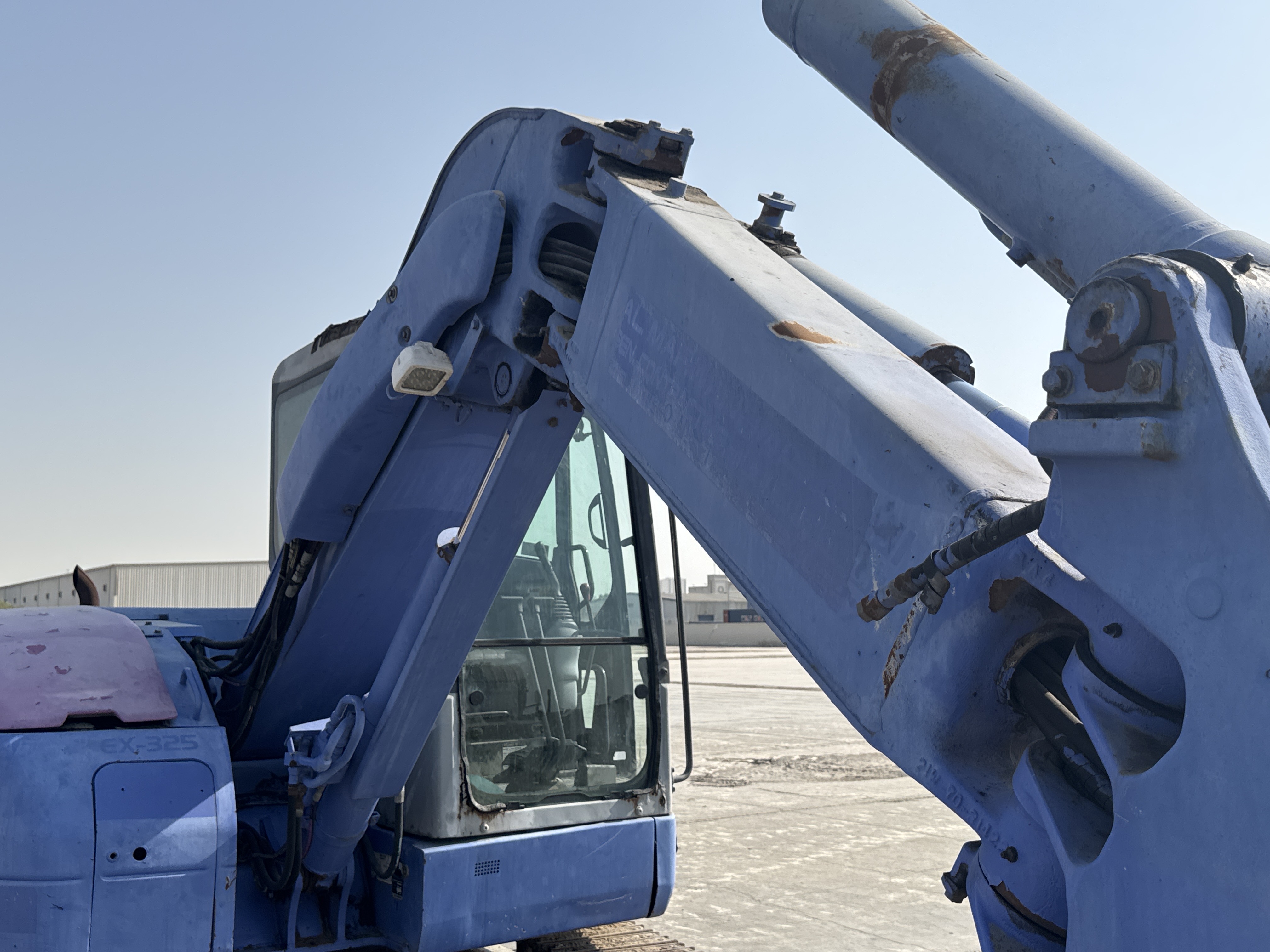 MNX-005-Komatsu-PC78UU-6-Mini-excavators-inspection-Chassis-Boom-2