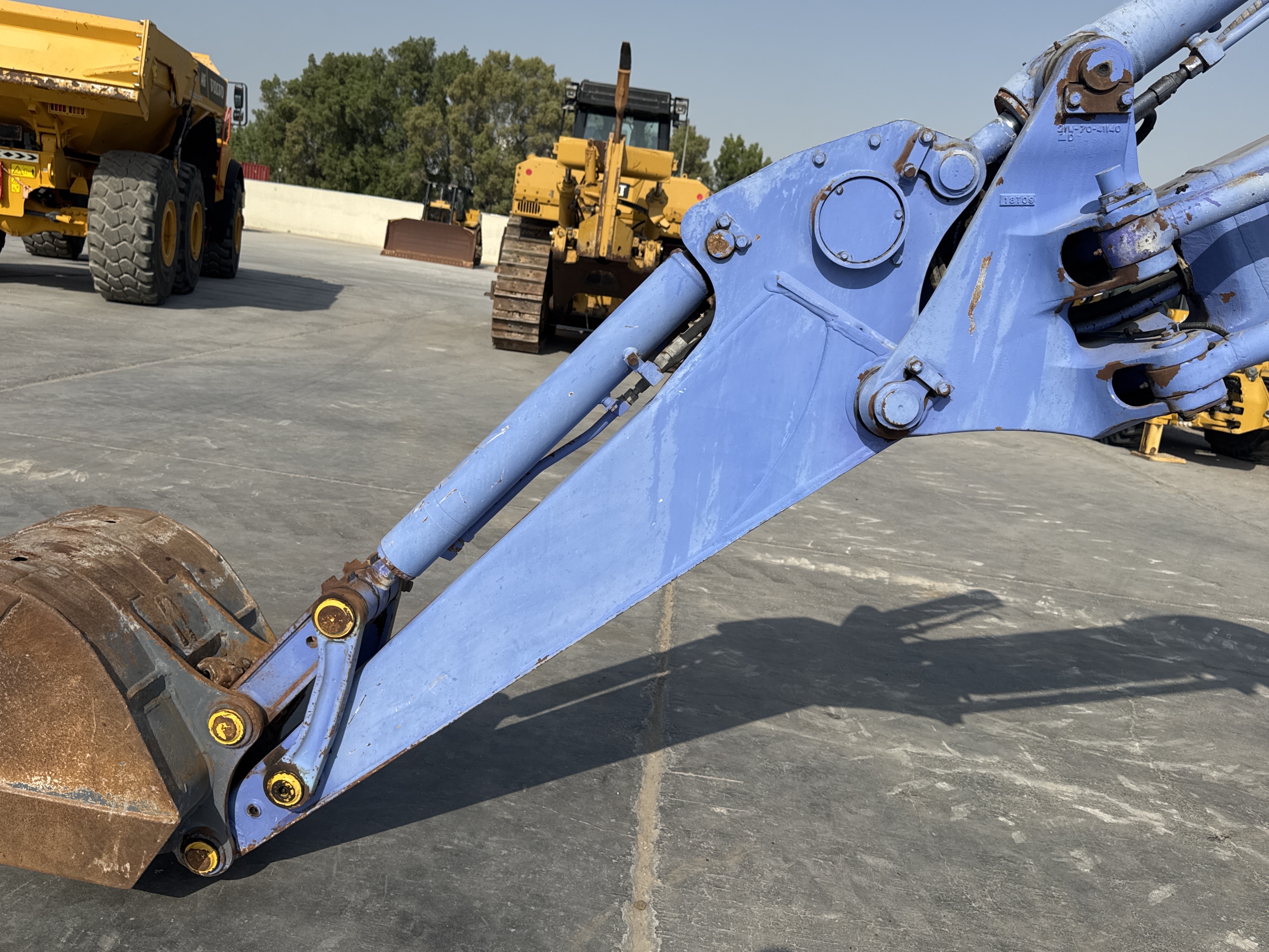 MNX-005-Komatsu-PC78UU-6-Mini-excavators-inspection-Chassis-Stick-2