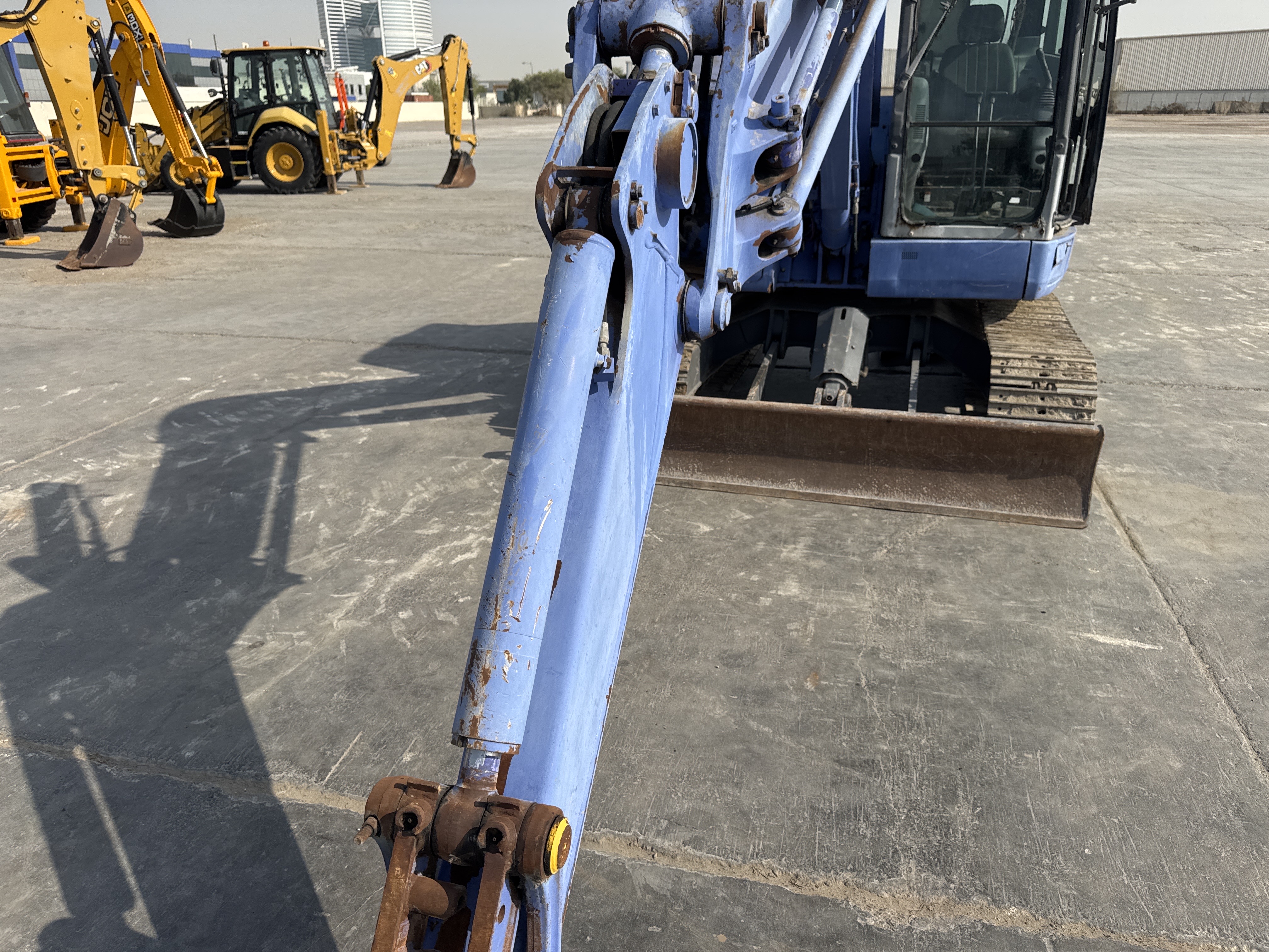 MNX-005-Komatsu-PC78UU-6-Mini-excavators-inspection-Chassis-Stick-2