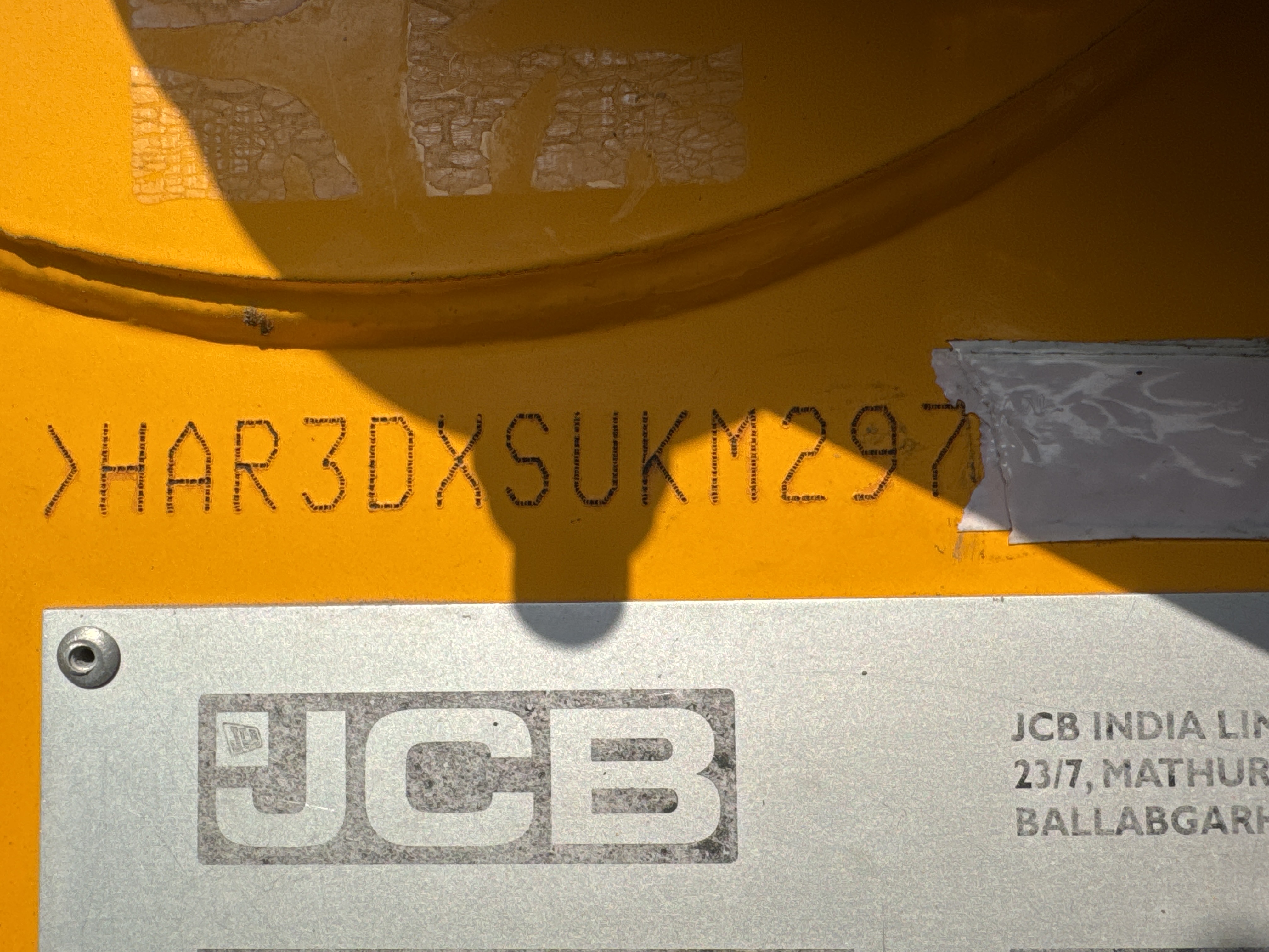 BHL-004-JCB-3DX-Plus-Backhoe-loaders-inspection-General-Serial-number-2