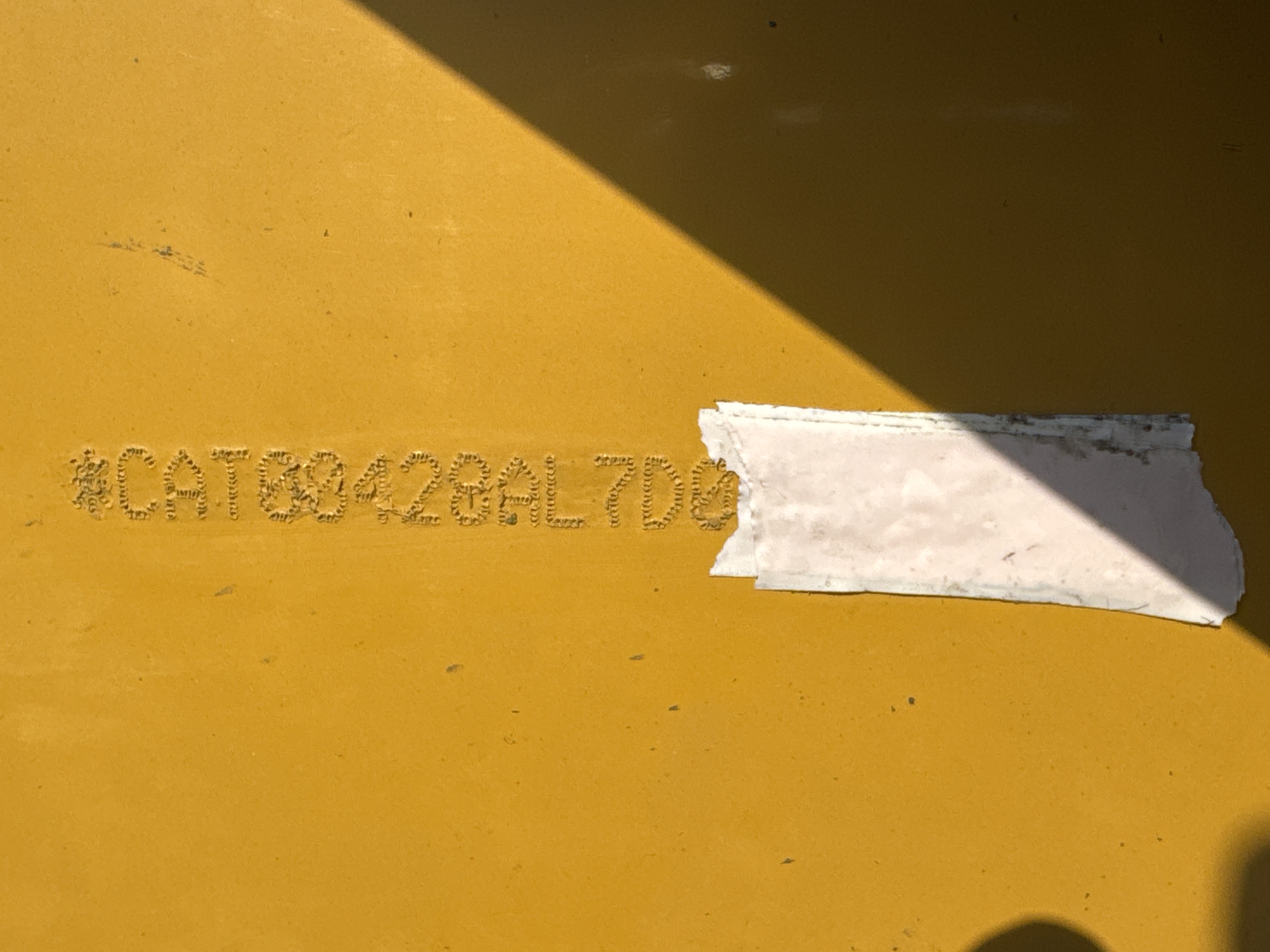 BHL-002-Cat-428-Backhoe-loaders-inspection-General-Serial-number-2