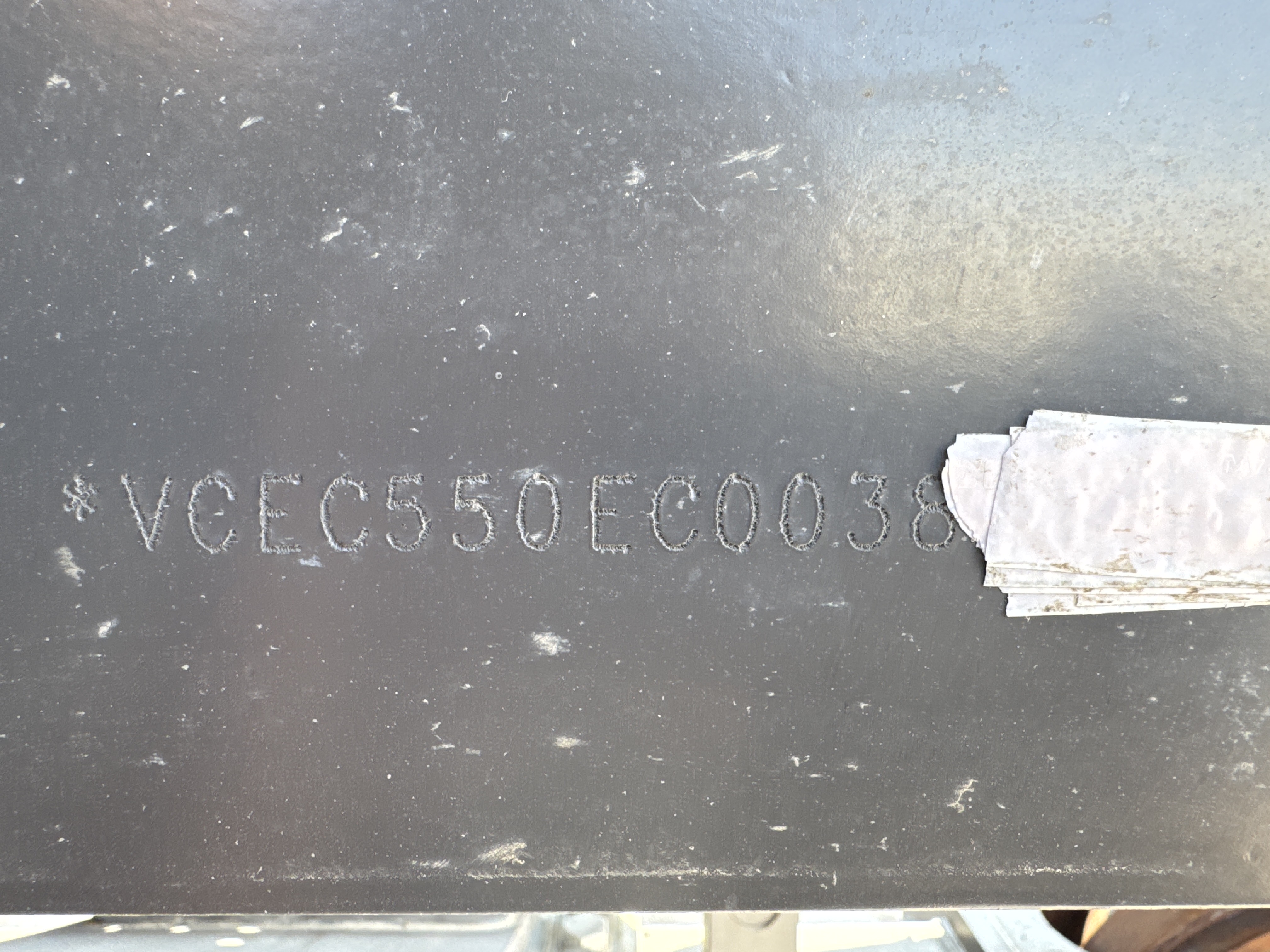 LEX-001-Volvo-EC550EL-Large-excavators-inspection-General-Serial-number-3