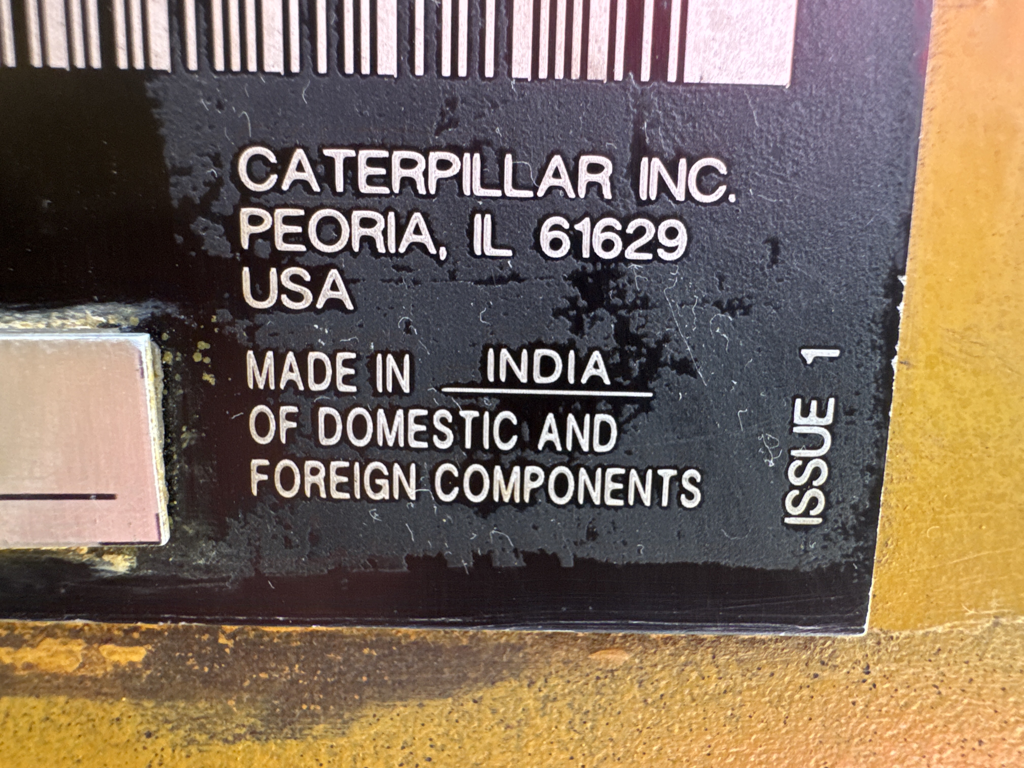 MDX-010-Cat-323D3-Medium-excavators-inspection-General-Country-of-manufacture-1