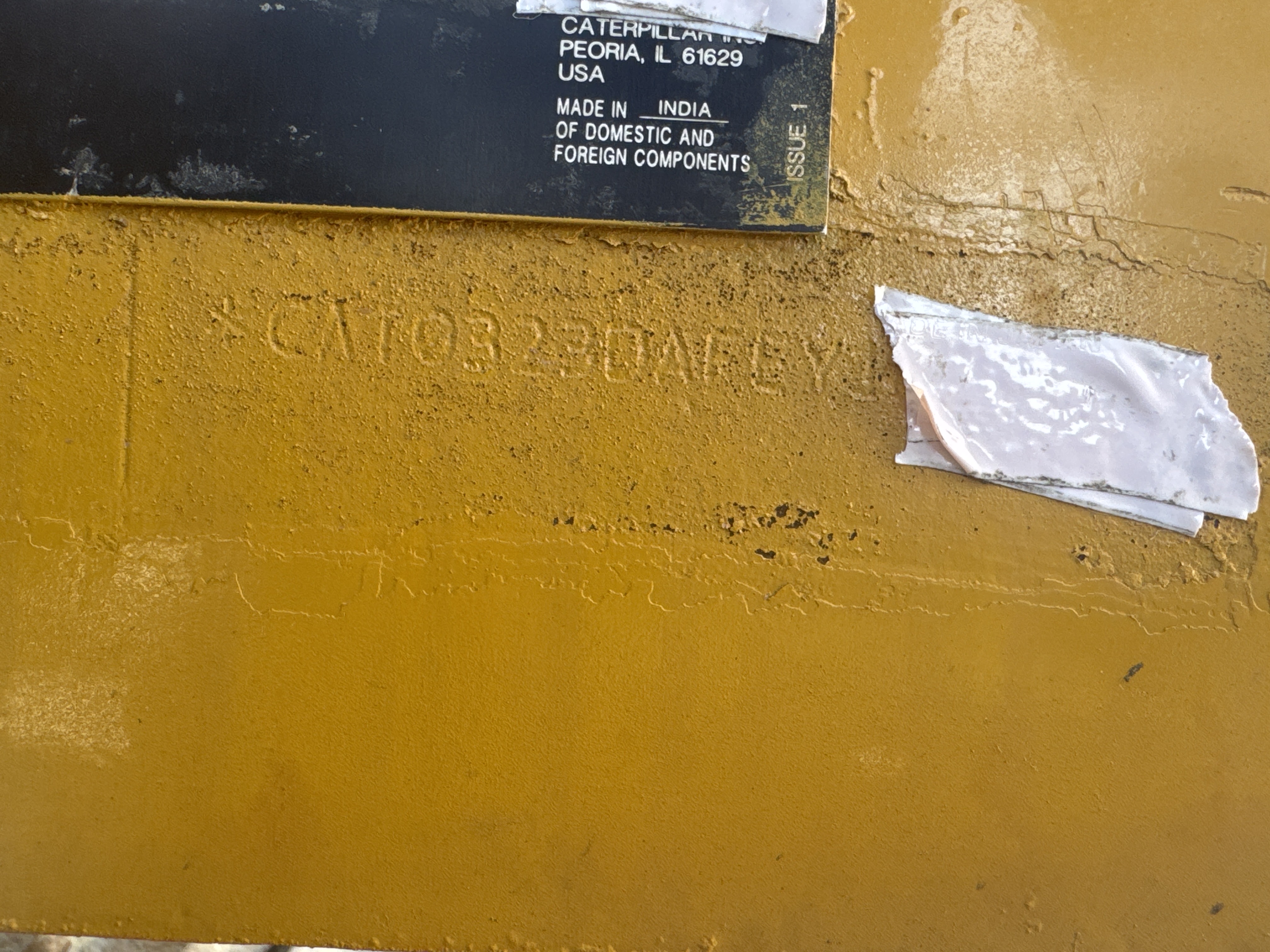 MDX-011-Cat-323D3-Medium-excavators-inspection-General-Serial-number-2