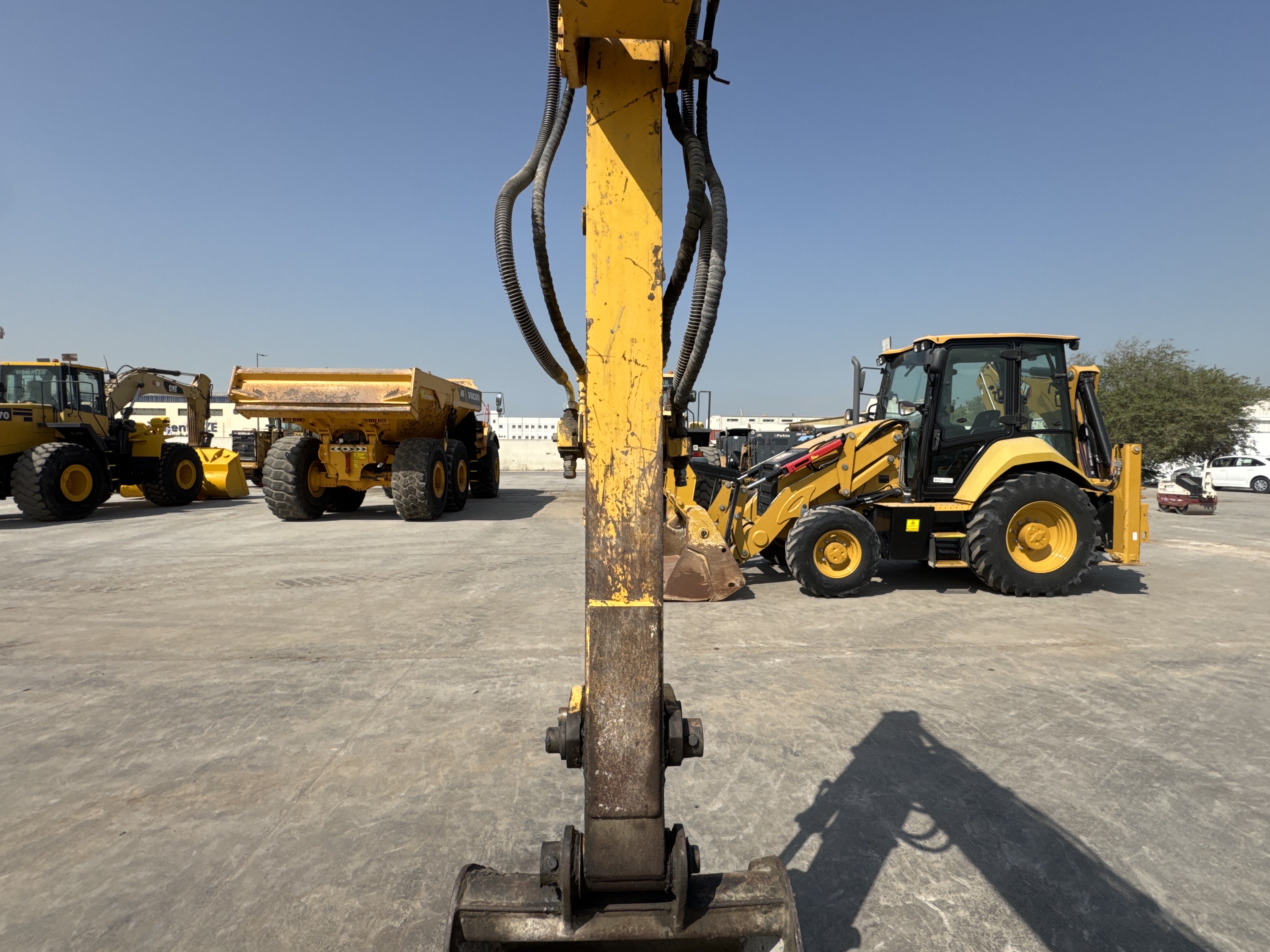 MNX-006-Yuchai-YC55-8-Mini-excavators-inspection-Chassis-Stick-2
