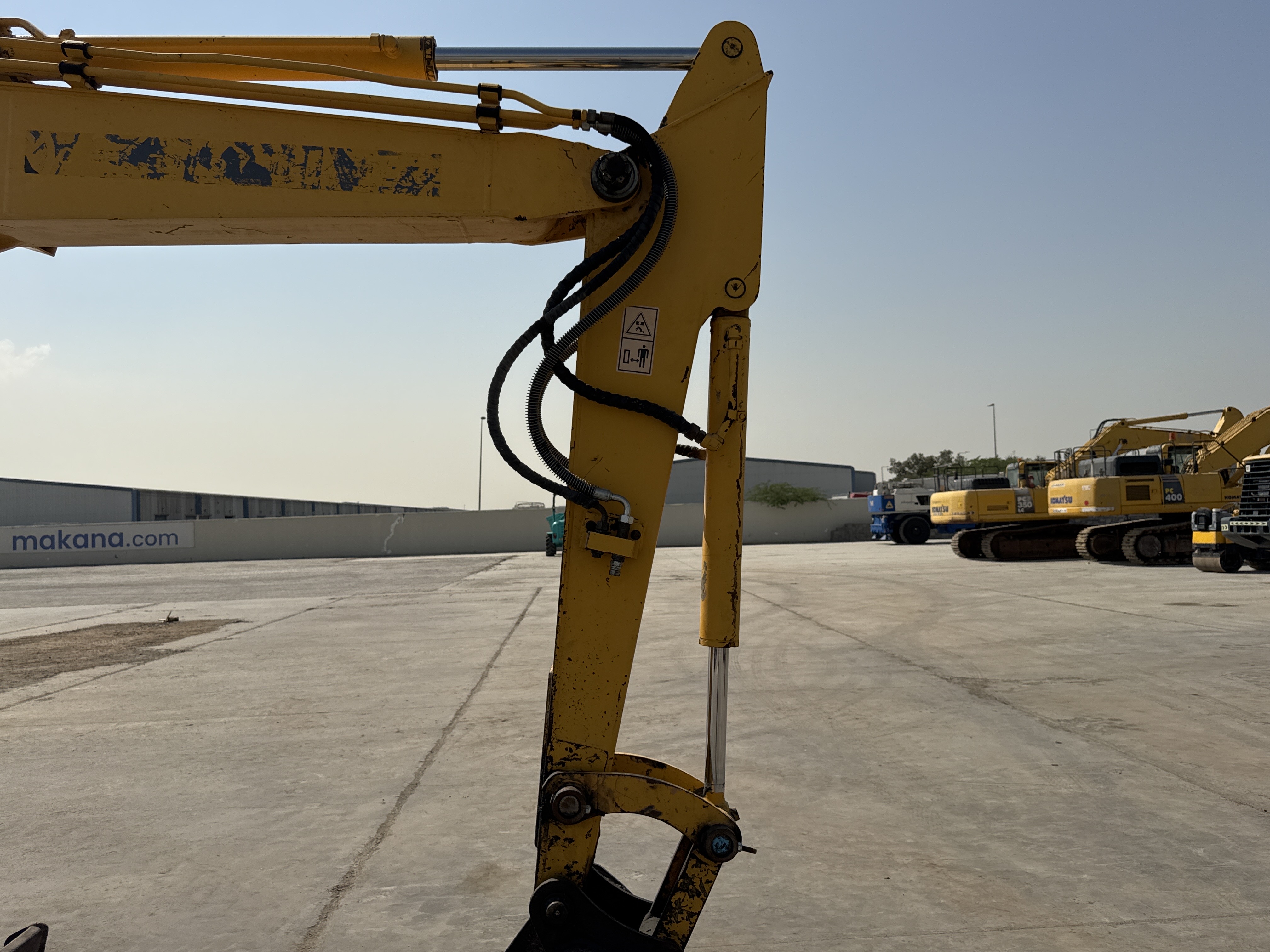 MNX-006-Yuchai-YC55-8-Mini-excavators-inspection-Chassis-Stick-2