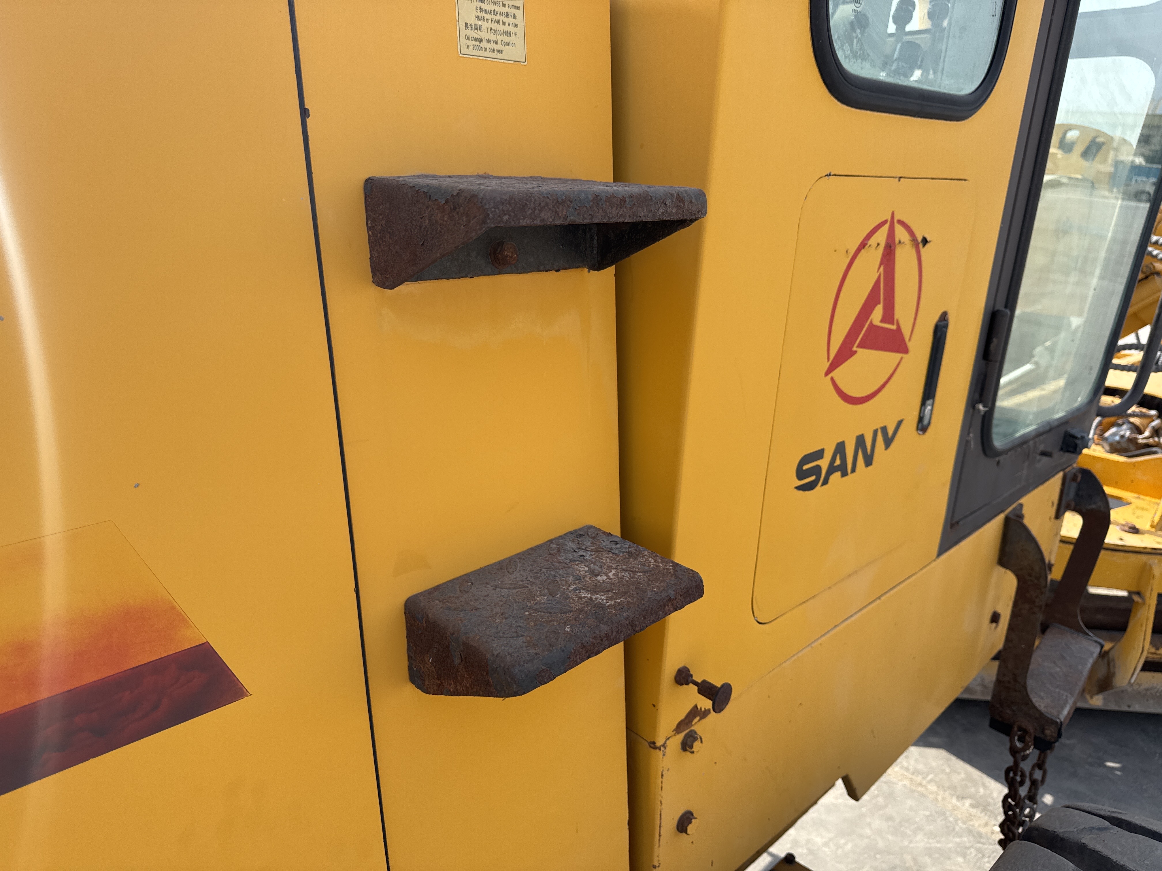 MGG-002-Sany-PQ190-IIA-Motor-graders-inspection-Structure-Steps/ladders-3