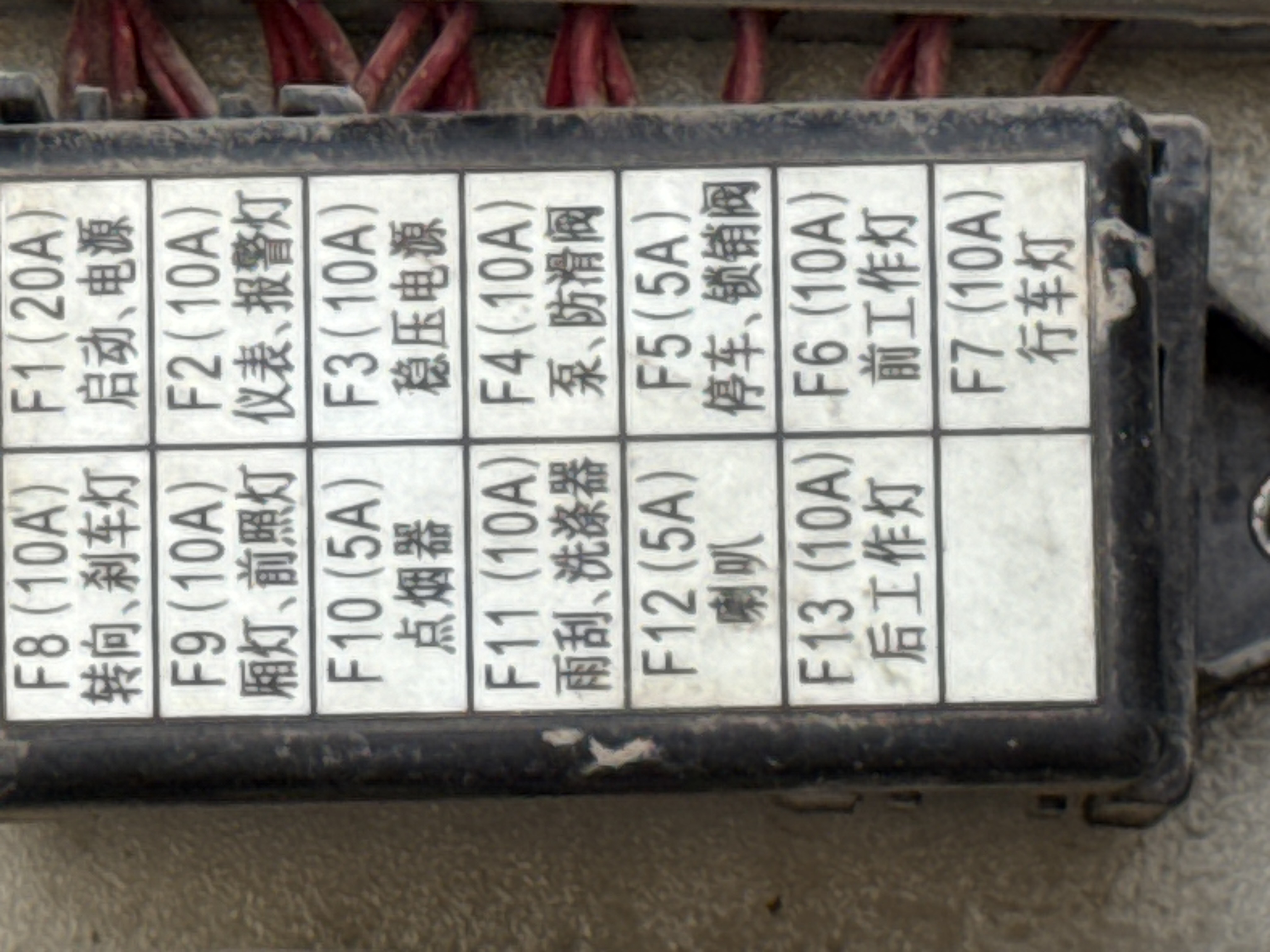 MGG-002-Sany-PQ190-IIA-Motor-graders-inspection-Electronics-Fuse-box-2