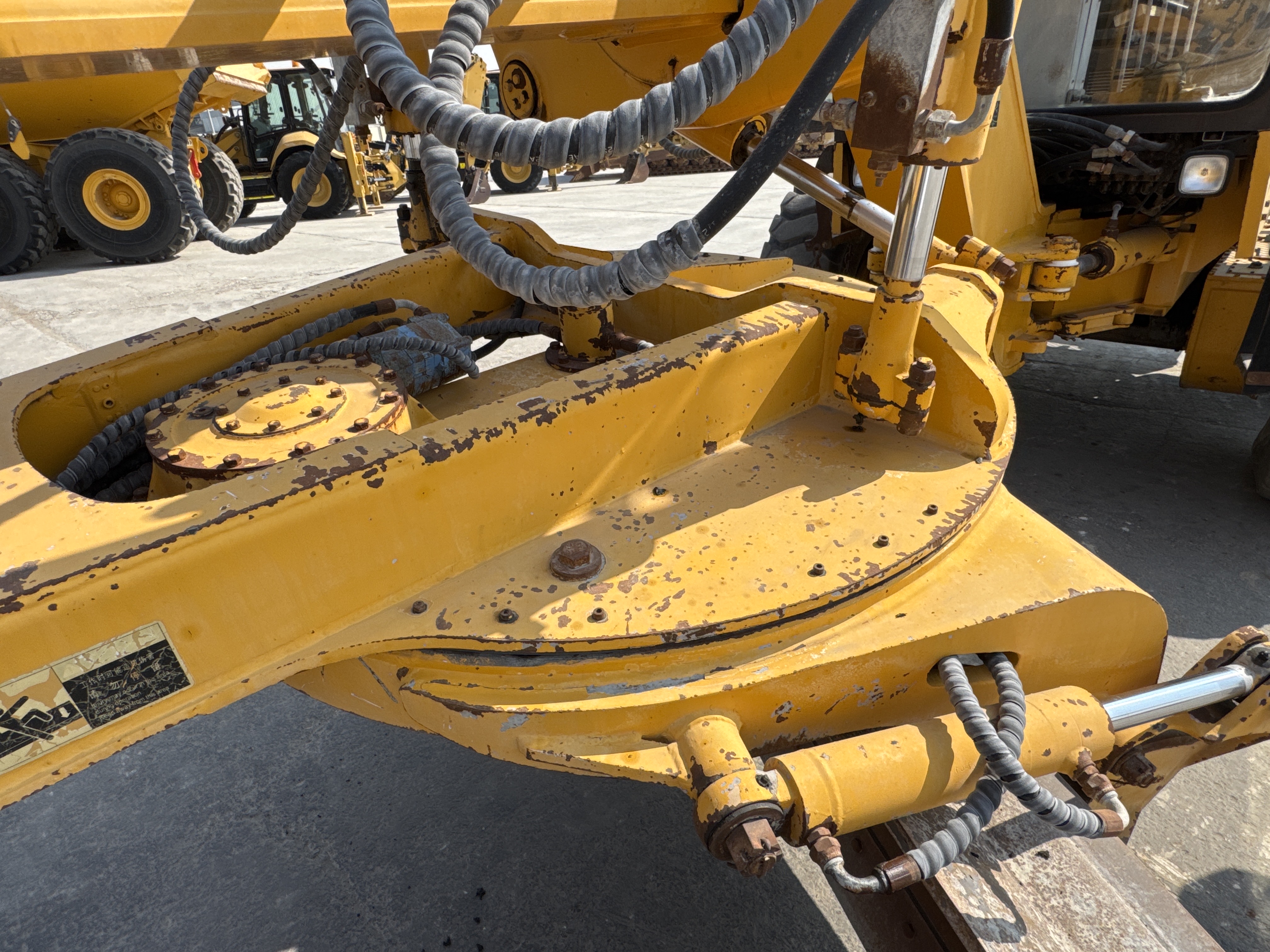 MGG-002-Sany-PQ190-IIA-Motor-graders-inspection-Chassis-Turn-table-2