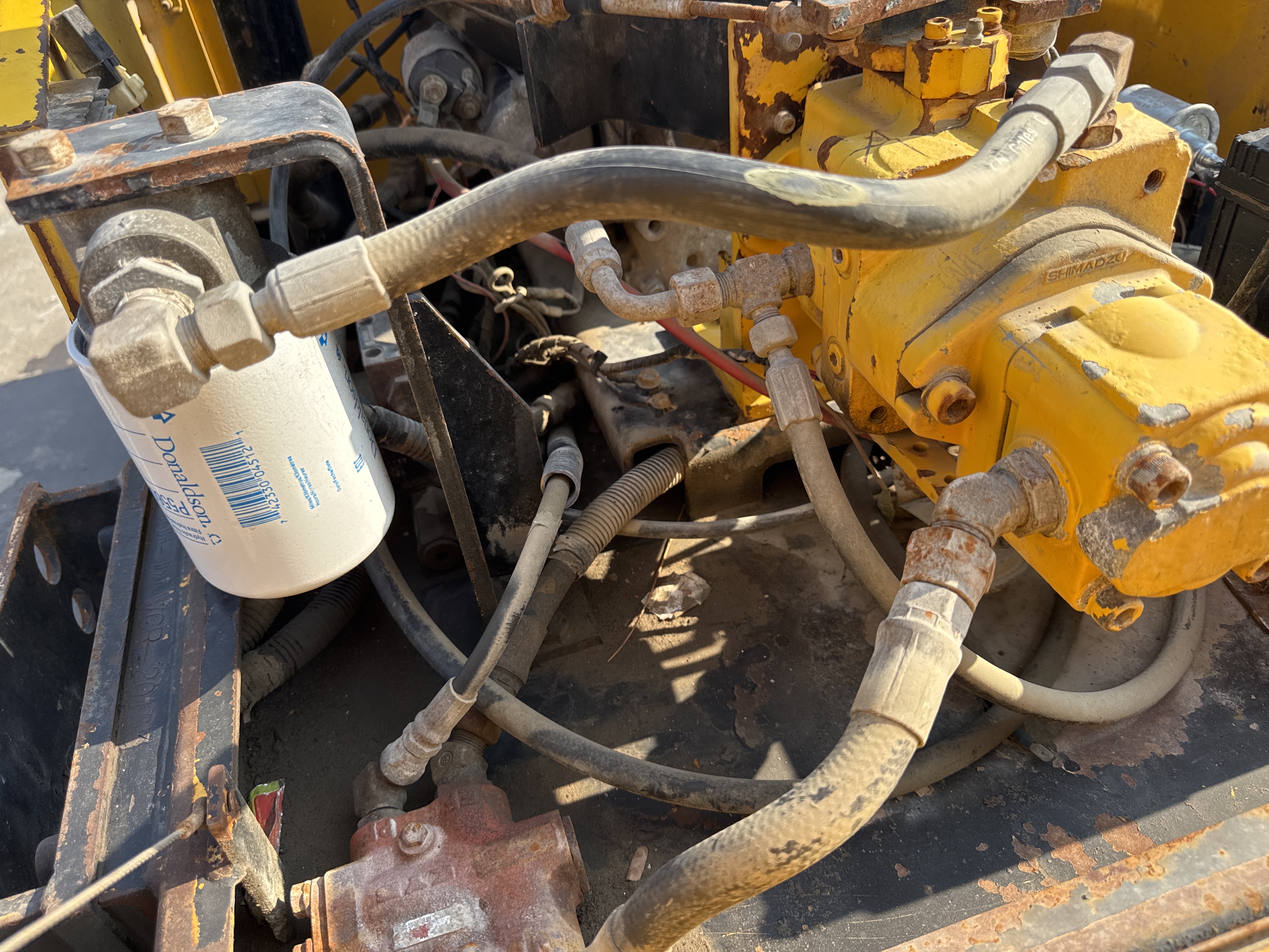 SRC-005-Sakai-CR270-Tandem-rollers-inspection-Hydraulics-Hydraulic-hoses-and-lines-2